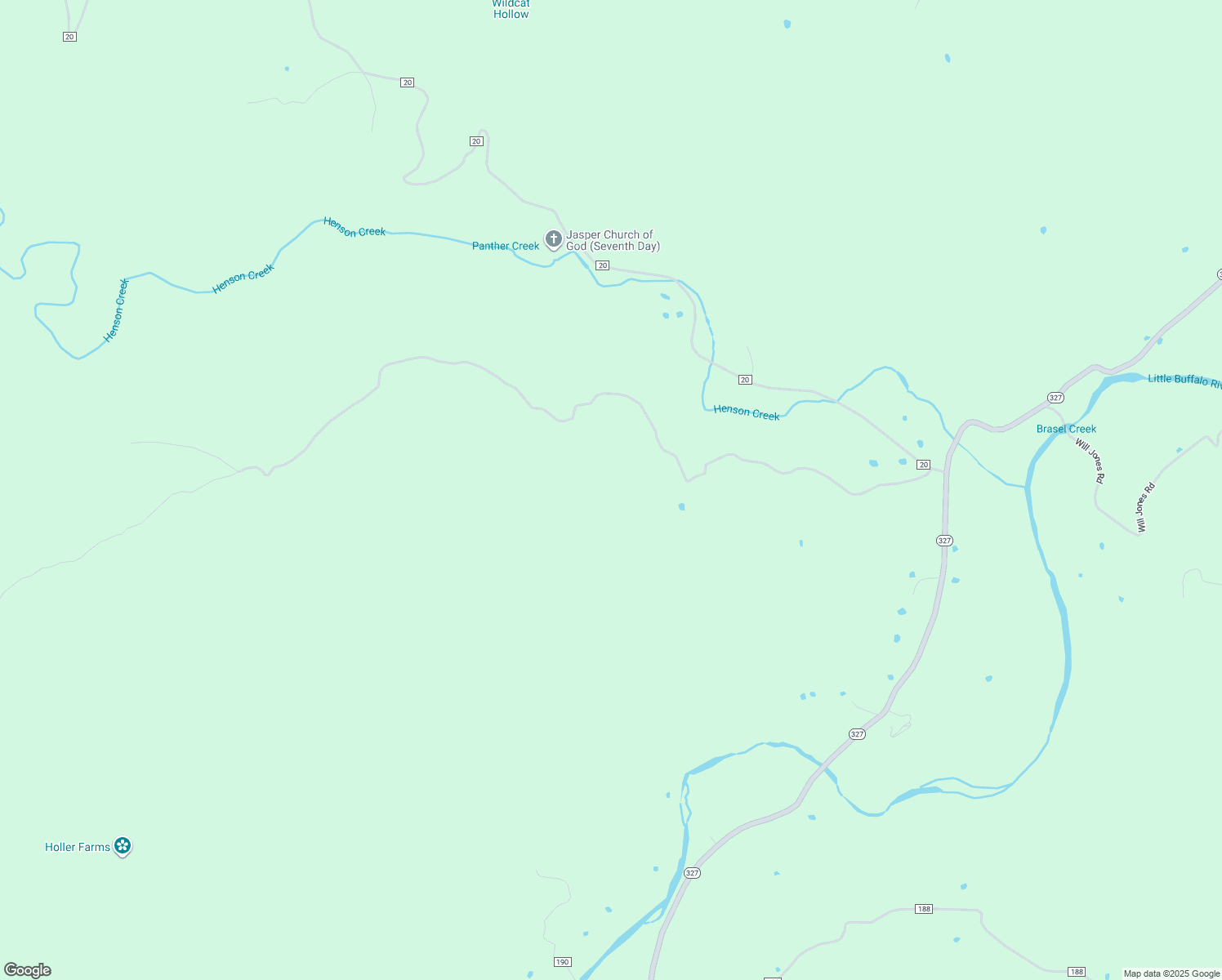 map of restaurants, bars, coffee shops, grocery stores, and more near in Jasper