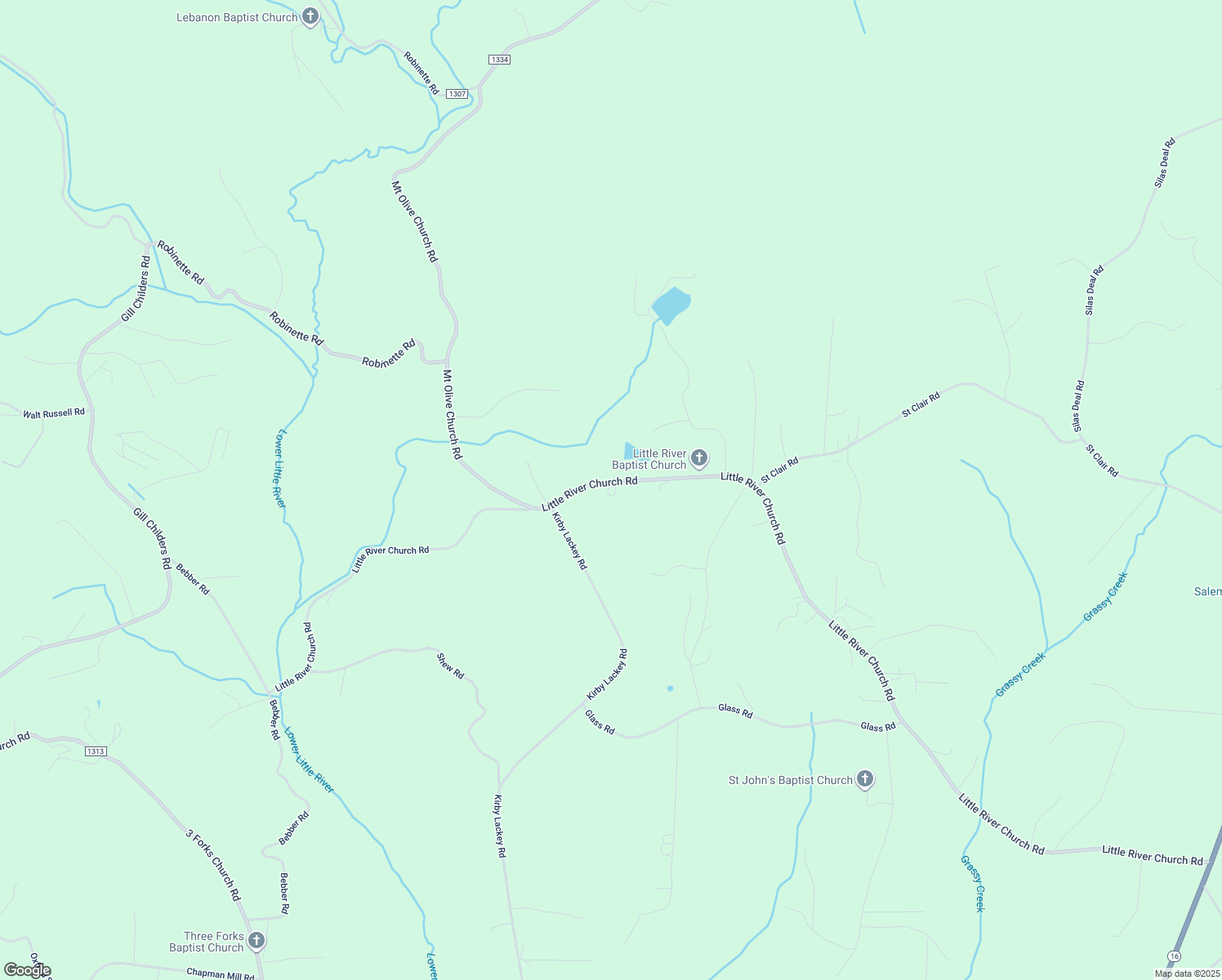 map of restaurants, bars, coffee shops, grocery stores, and more near 68 Family Circle Drive in Taylorsville
