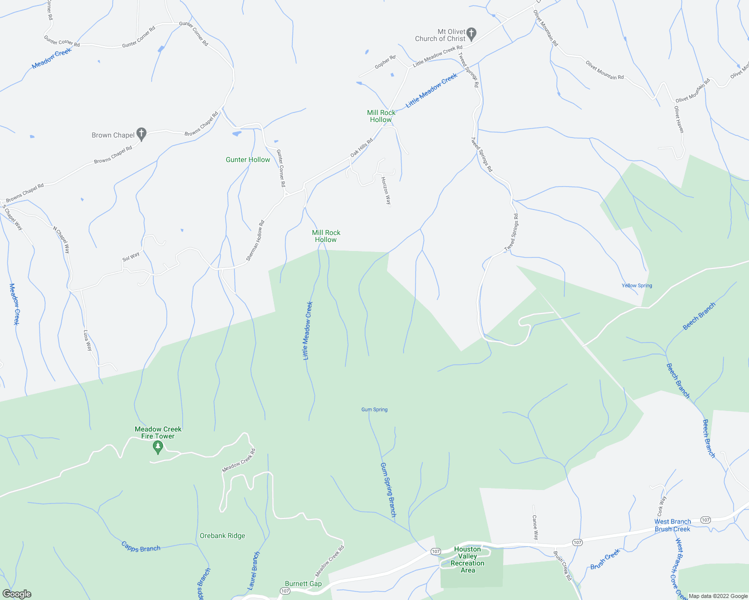 map of restaurants, bars, coffee shops, grocery stores, and more near in Houston Valley