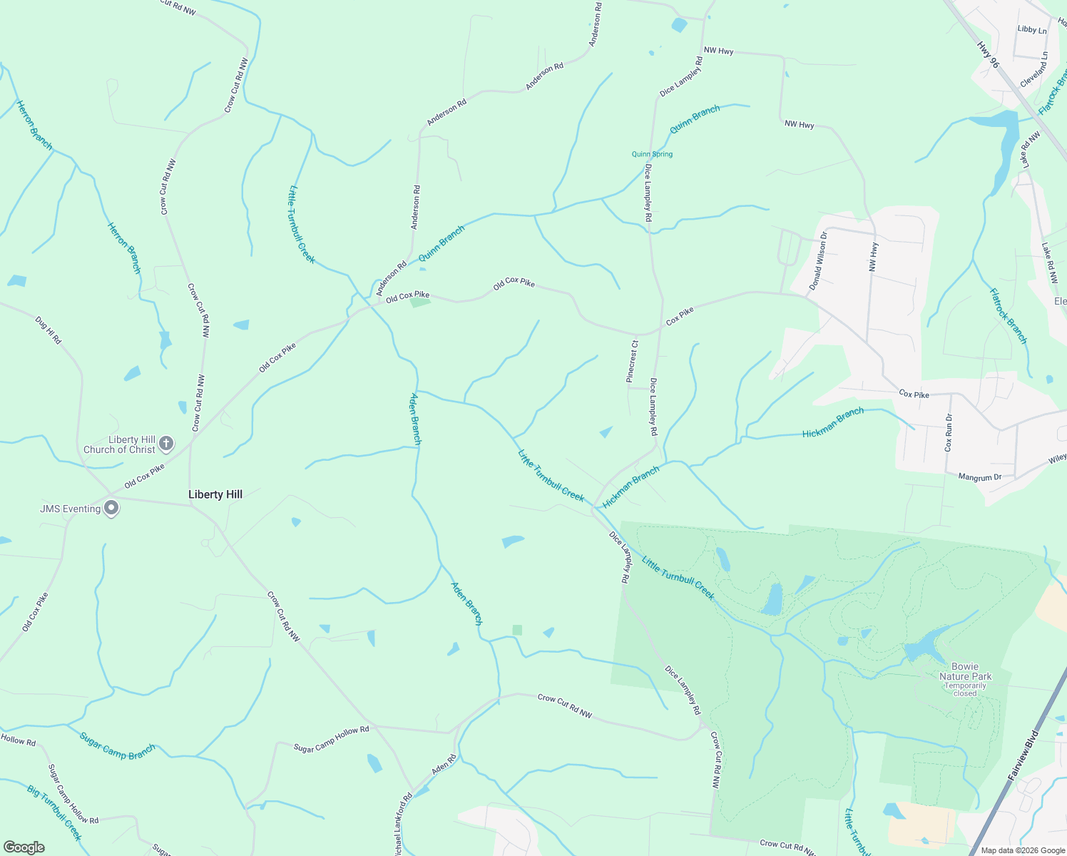 map of restaurants, bars, coffee shops, grocery stores, and more near 7141 Dice Lampley Road in Fairview