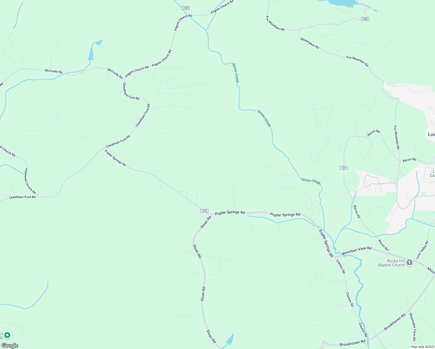 map of restaurants, bars, coffee shops, grocery stores, and more near 1174 Poplar Springs Road in Statesville