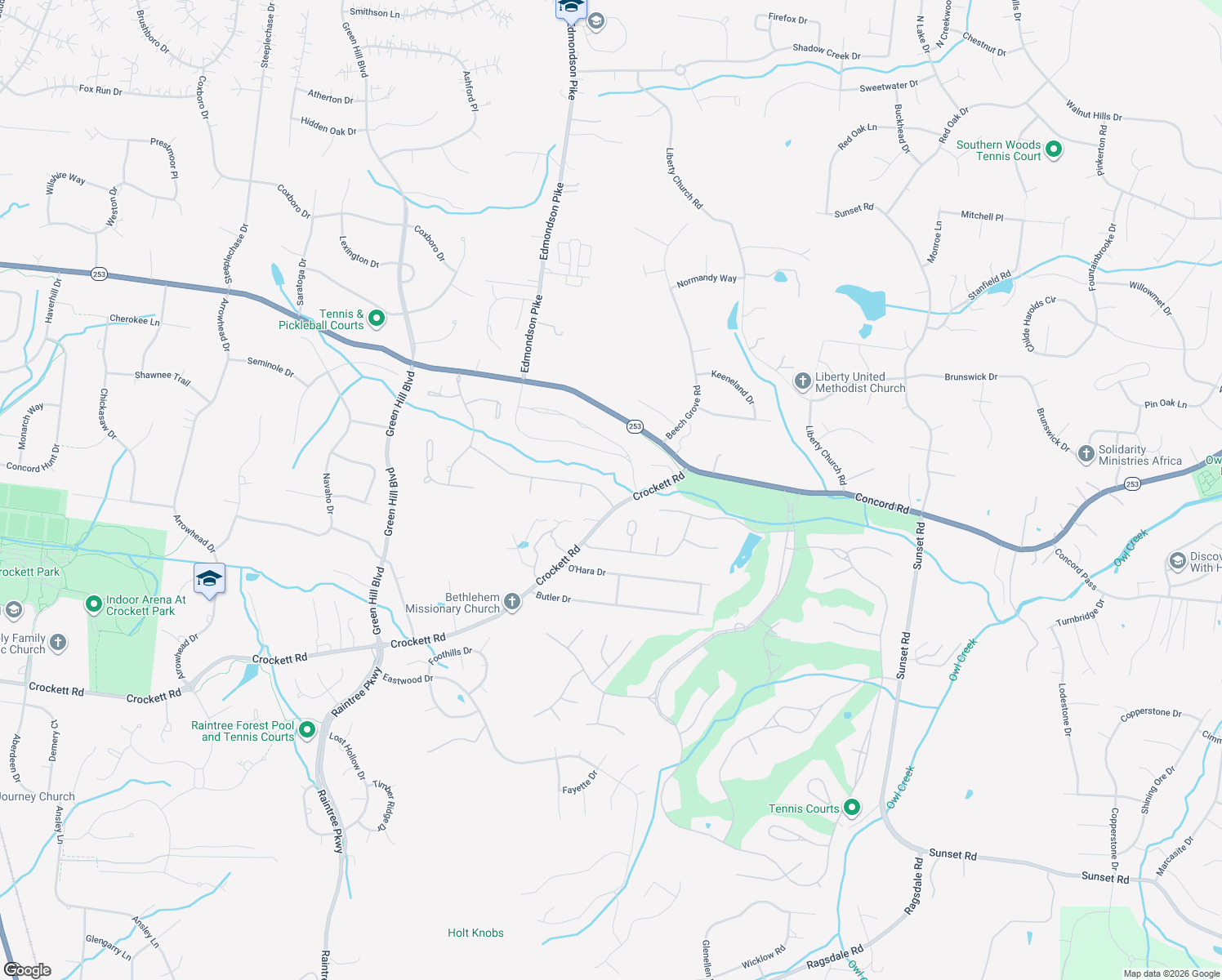 map of restaurants, bars, coffee shops, grocery stores, and more near 9580 Hampton Reserve Drive in Brentwood