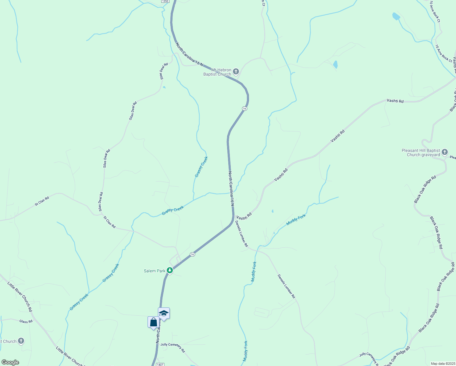 map of restaurants, bars, coffee shops, grocery stores, and more near 4989 North Carolina 16 in Township of Taylorsville