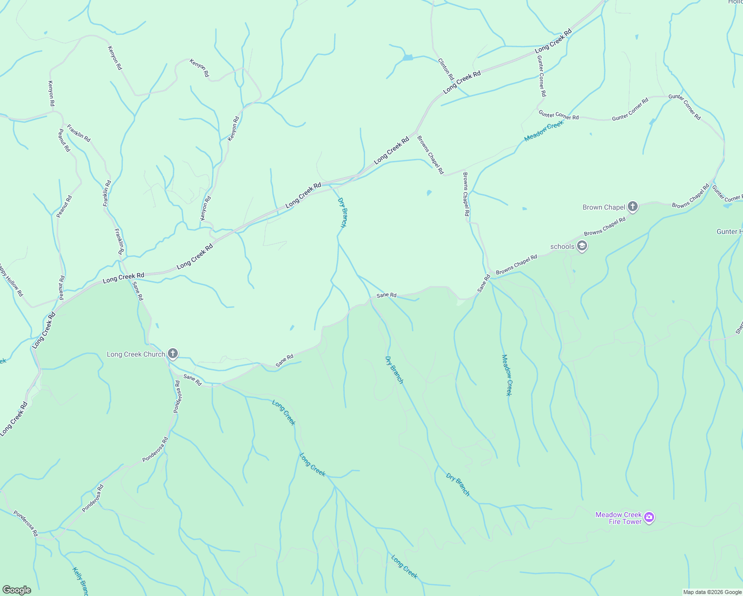 map of restaurants, bars, coffee shops, grocery stores, and more near 3695 Sane Road in Parrottsville