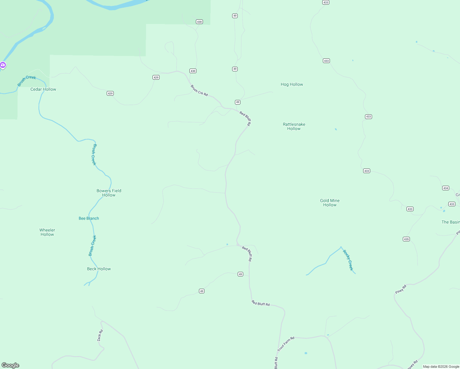 map of restaurants, bars, coffee shops, grocery stores, and more near 3227 Red Bluff Road in Marshall