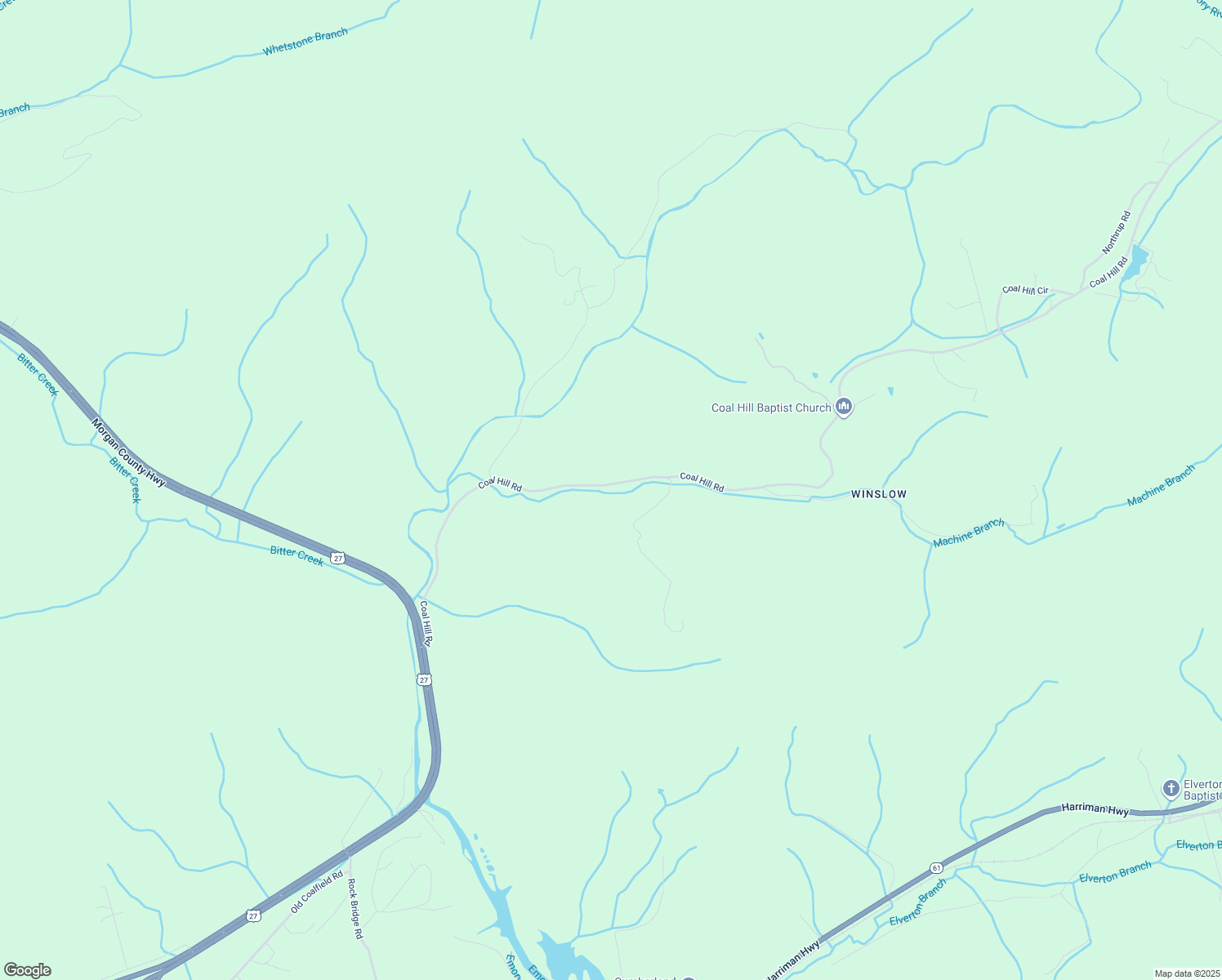 map of restaurants, bars, coffee shops, grocery stores, and more near 272 Coal Hill Road in Harriman