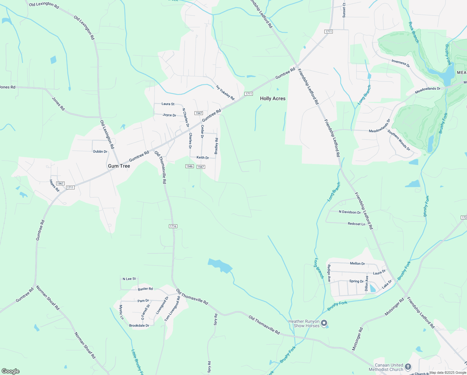 map of restaurants, bars, coffee shops, grocery stores, and more near 1194 Stonegate Drive in Winston-Salem