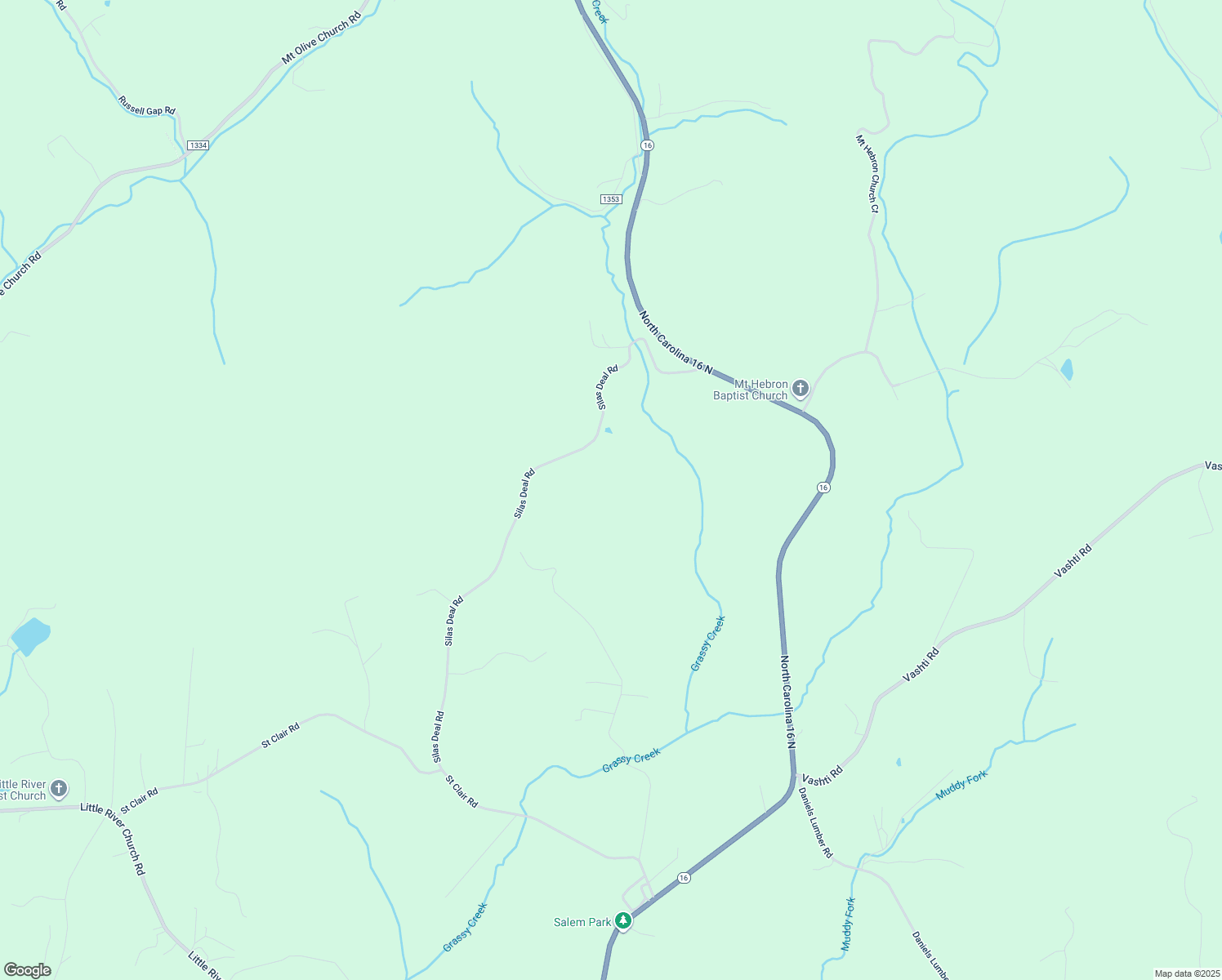 map of restaurants, bars, coffee shops, grocery stores, and more near 1184 Silas Deal Road in Township of Taylorsville