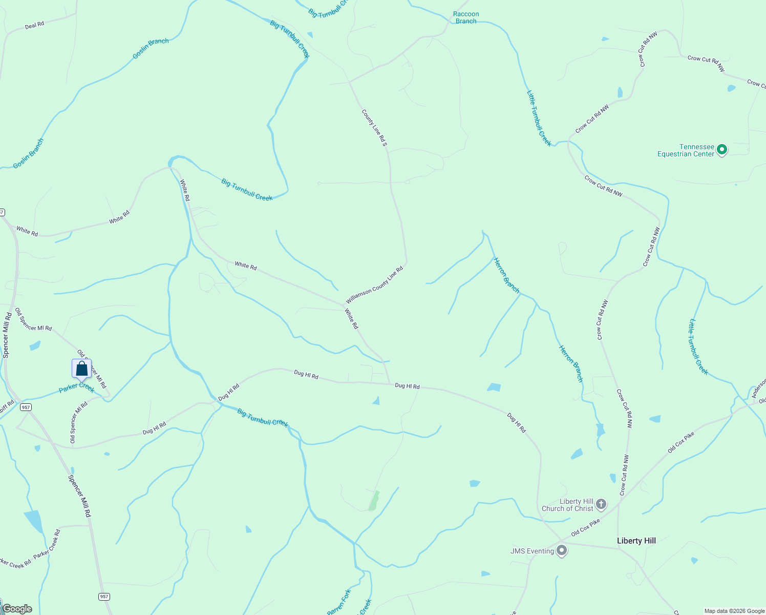 map of restaurants, bars, coffee shops, grocery stores, and more near 556 Williamson County Line Road in Fairview