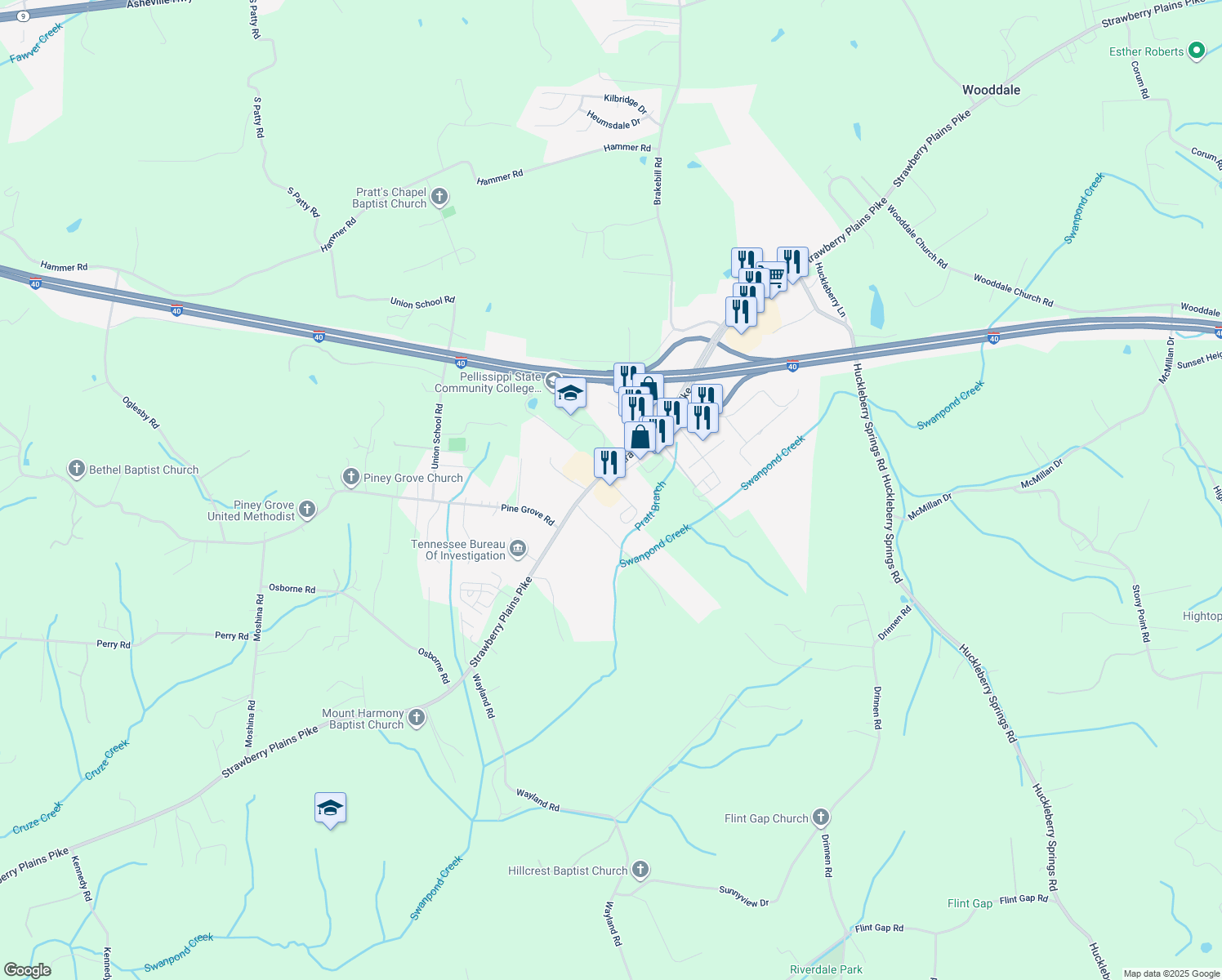 7122 Strawberry Plains Pike, Knoxville TN Walk Score