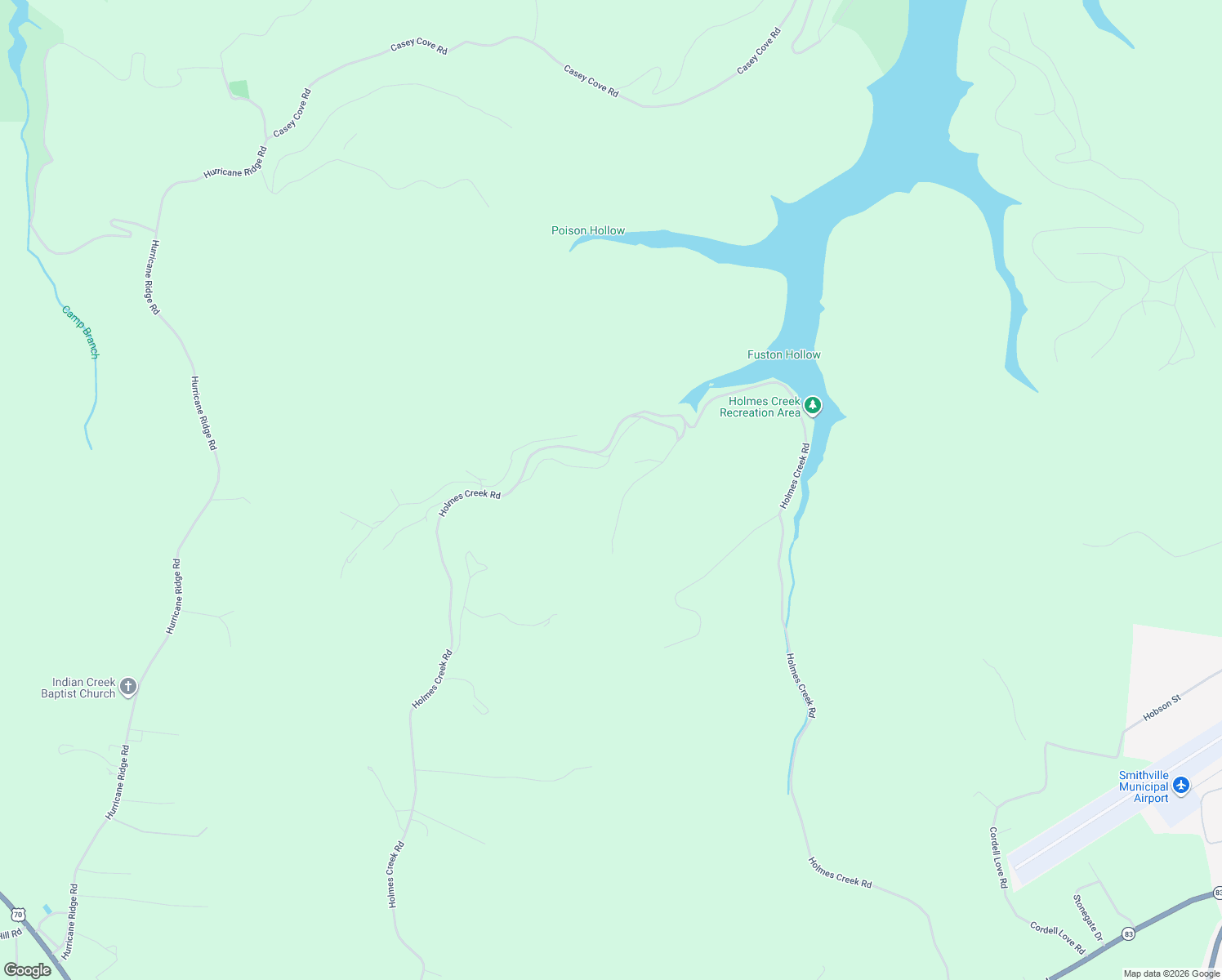 map of restaurants, bars, coffee shops, grocery stores, and more near 292 Halls Hollow Road in Smithville