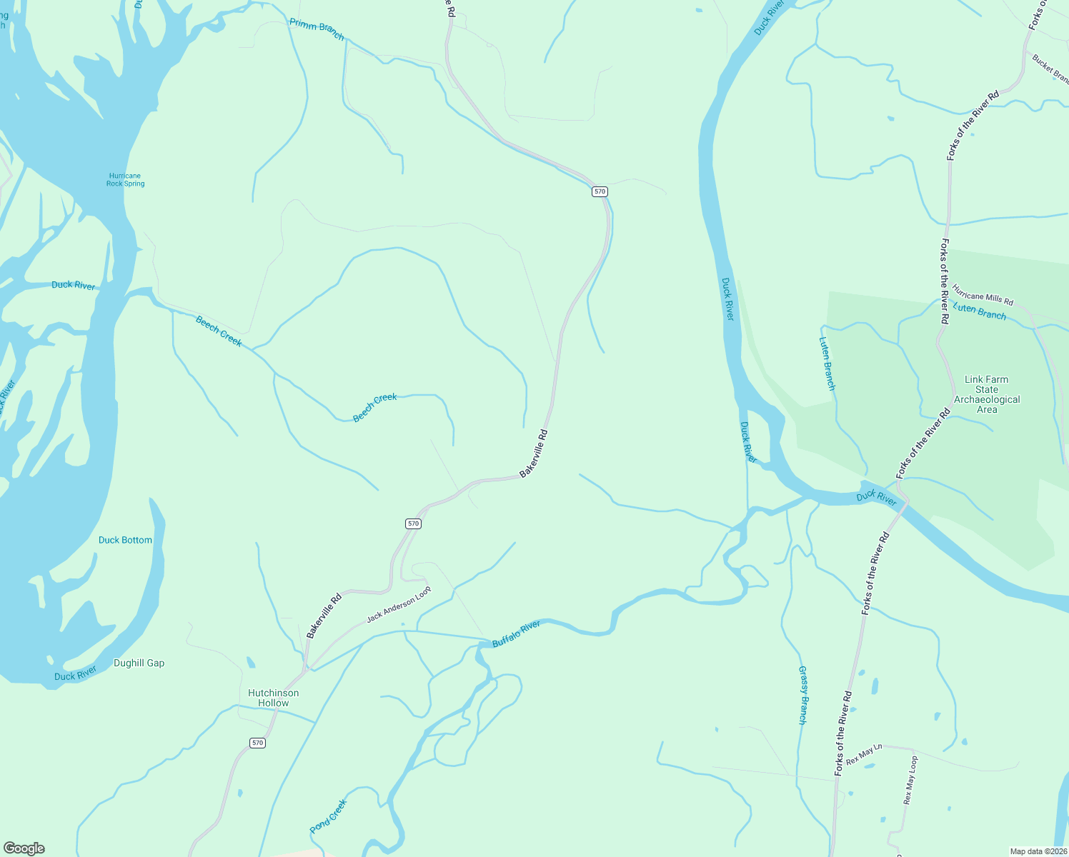 map of restaurants, bars, coffee shops, grocery stores, and more near 8401 Bakerville Rd in Waverly