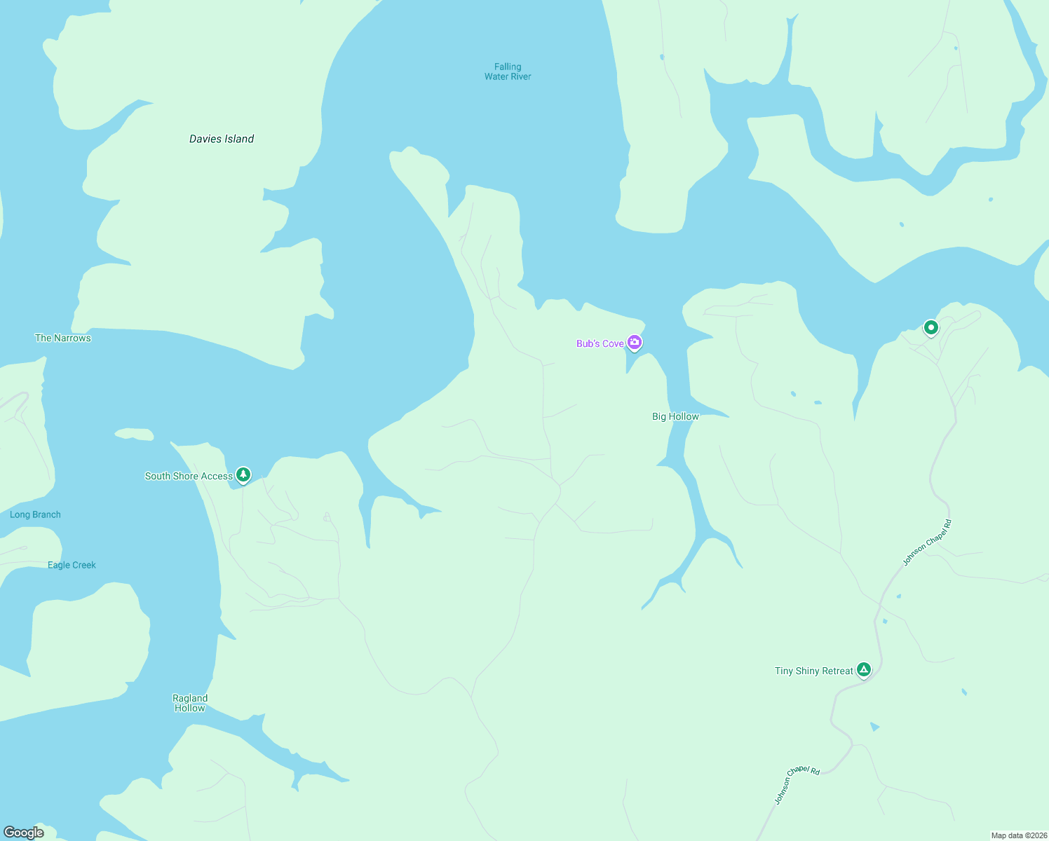 map of restaurants, bars, coffee shops, grocery stores, and more near 1825 Back Bone Road in Sparta
