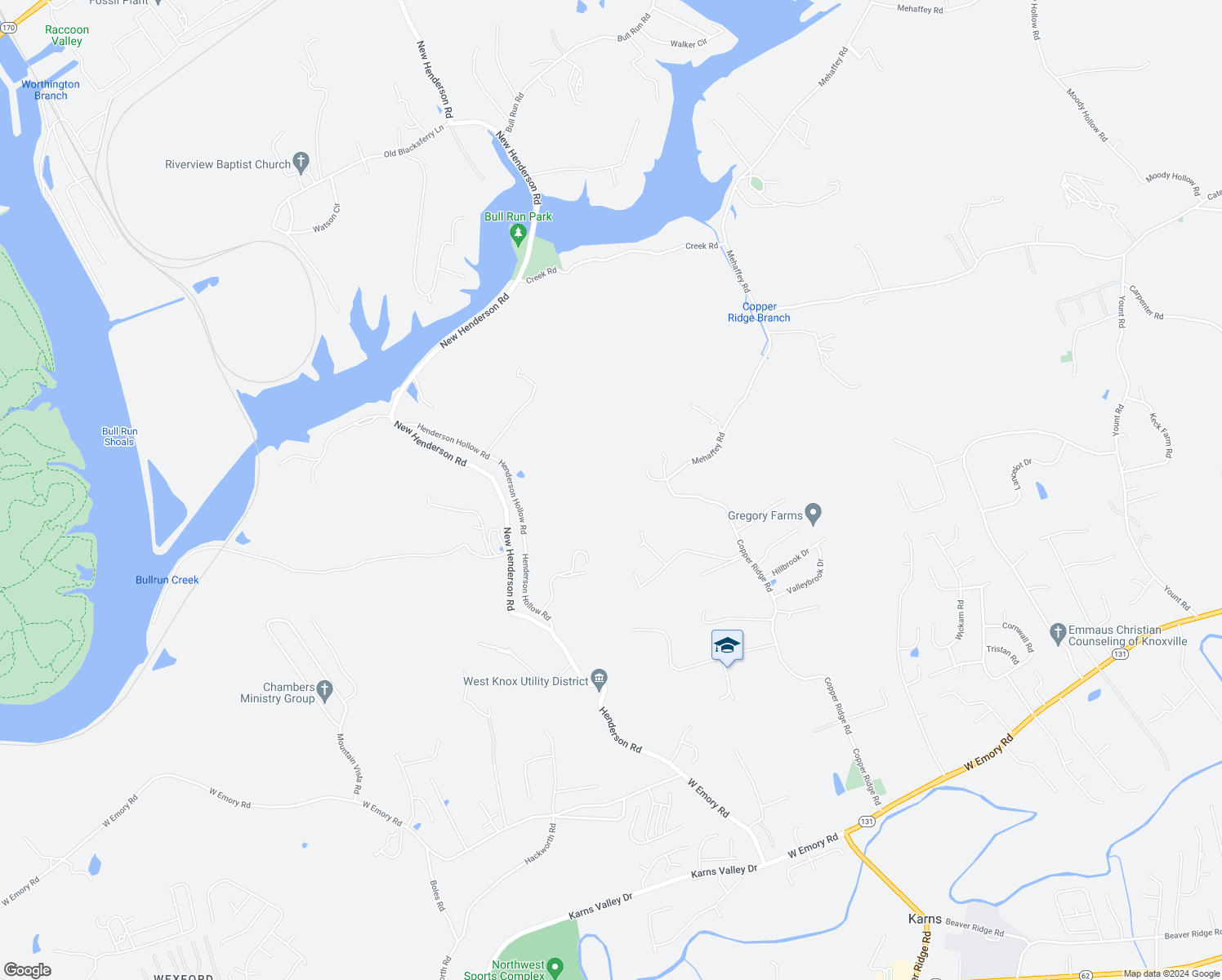 map of restaurants, bars, coffee shops, grocery stores, and more near 1236 Mehaffey Road in Powell