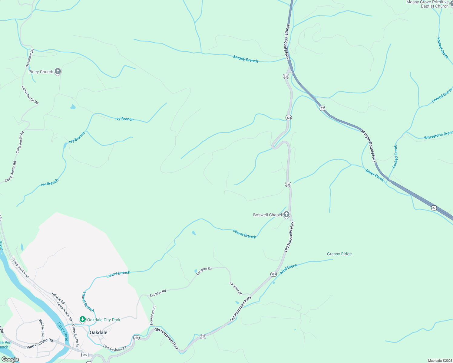 map of restaurants, bars, coffee shops, grocery stores, and more near Chadwick Drive in Morgan County