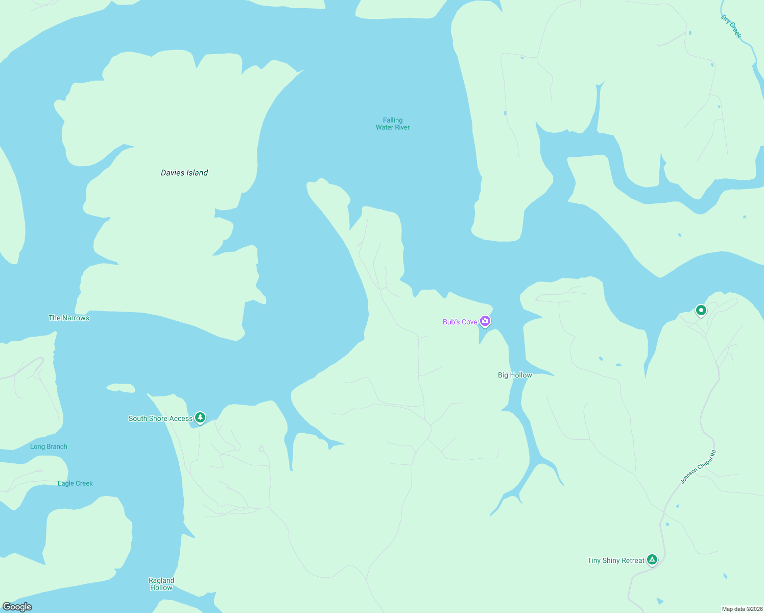 map of restaurants, bars, coffee shops, grocery stores, and more near 2265 Back Bone Road in Sparta