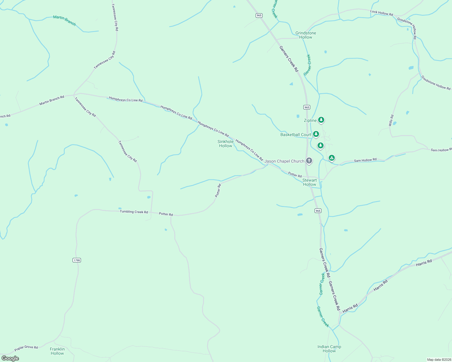 map of restaurants, bars, coffee shops, grocery stores, and more near 922 Potter Road in Dickson