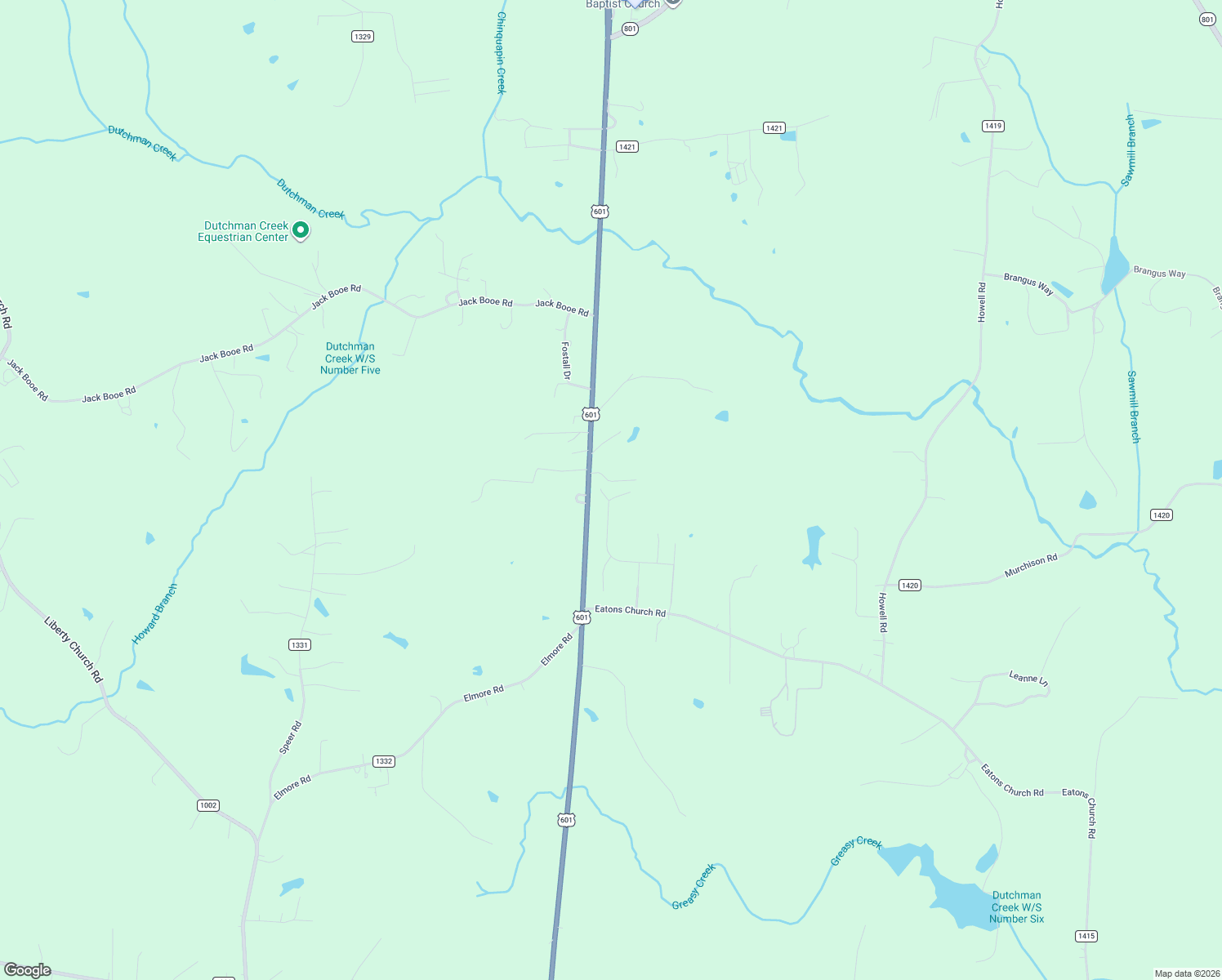map of restaurants, bars, coffee shops, grocery stores, and more near 111 Pen Court in Mocksville