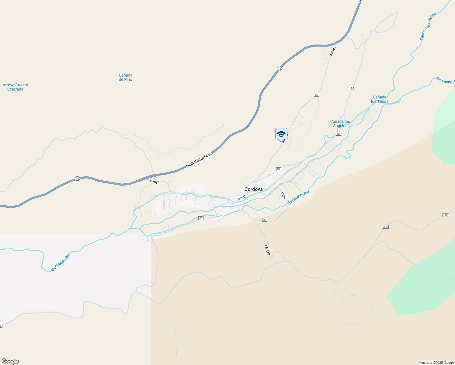 map of restaurants, bars, coffee shops, grocery stores, and more near in Cordova