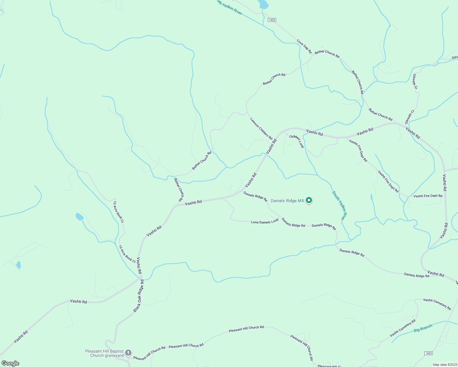 map of restaurants, bars, coffee shops, grocery stores, and more near 3331 Vashti Road in Township of Taylorsville