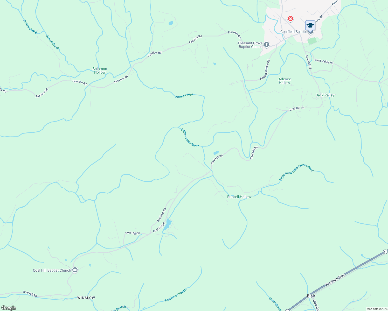 map of restaurants, bars, coffee shops, grocery stores, and more near 146 Authorn Sheldon Road in Harriman
