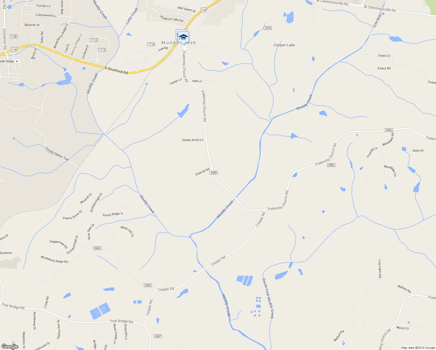map of restaurants, bars, coffee shops, grocery stores, and more near 3465 Fraternity Church Road in Winston-Salem