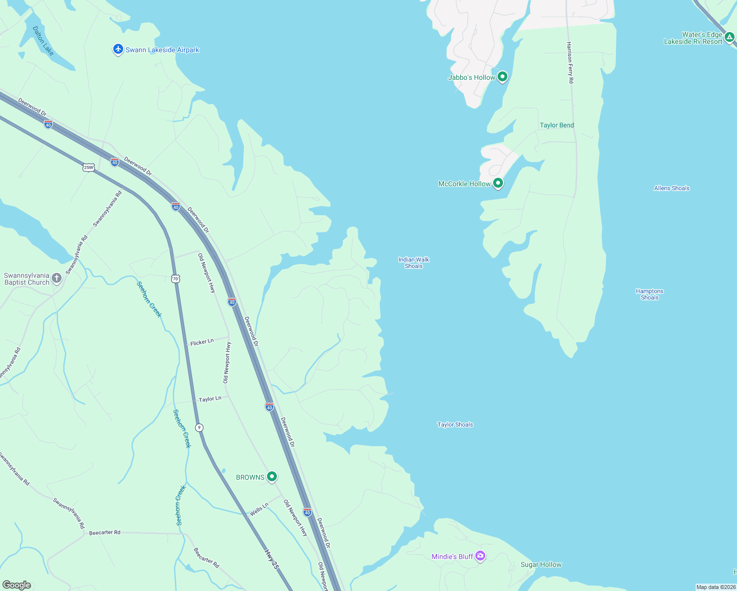 map of restaurants, bars, coffee shops, grocery stores, and more near in Baneberry