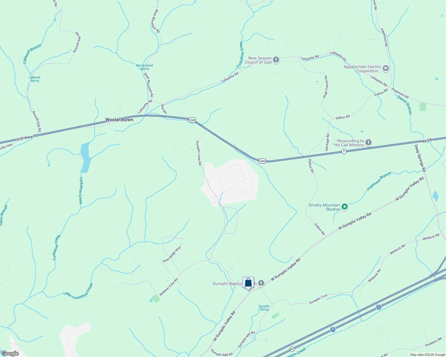 map of restaurants, bars, coffee shops, grocery stores, and more near 316 Rolling Meadows Drive in New Market