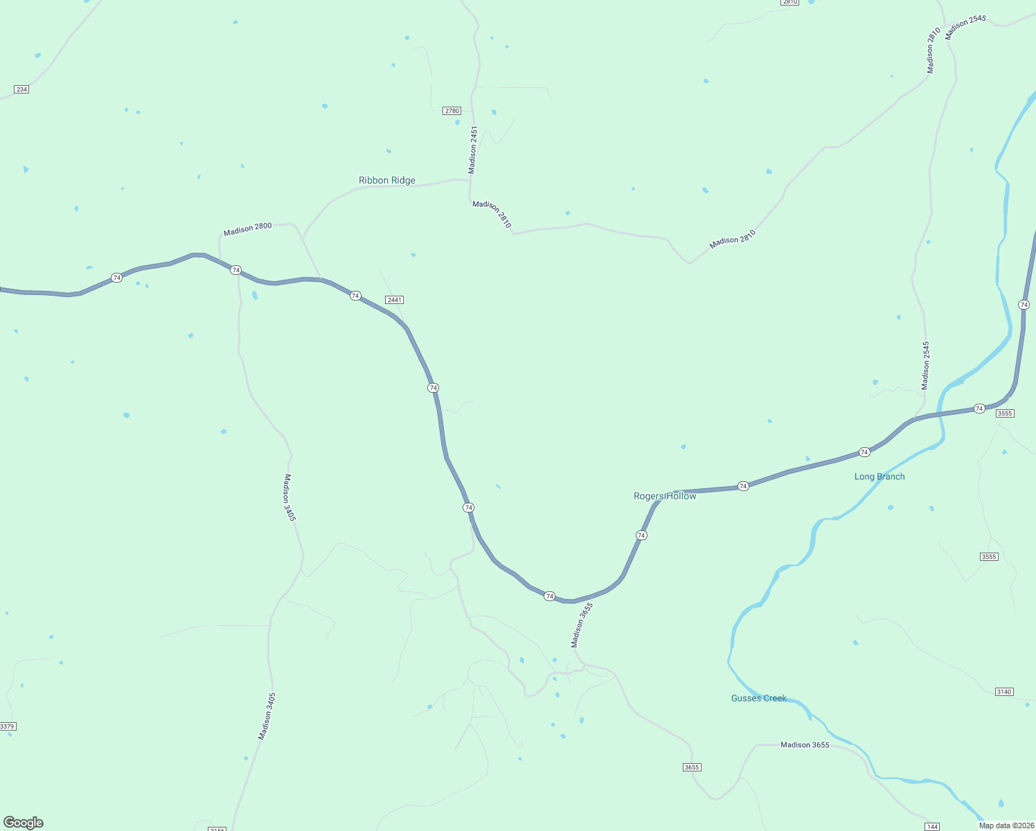 map of restaurants, bars, coffee shops, grocery stores, and more near 27808 Arkansas 74 in Huntsville