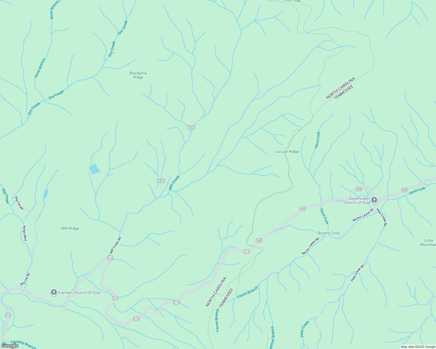 map of restaurants, bars, coffee shops, grocery stores, and more near 504 Joe Shelton Road in Marshall
