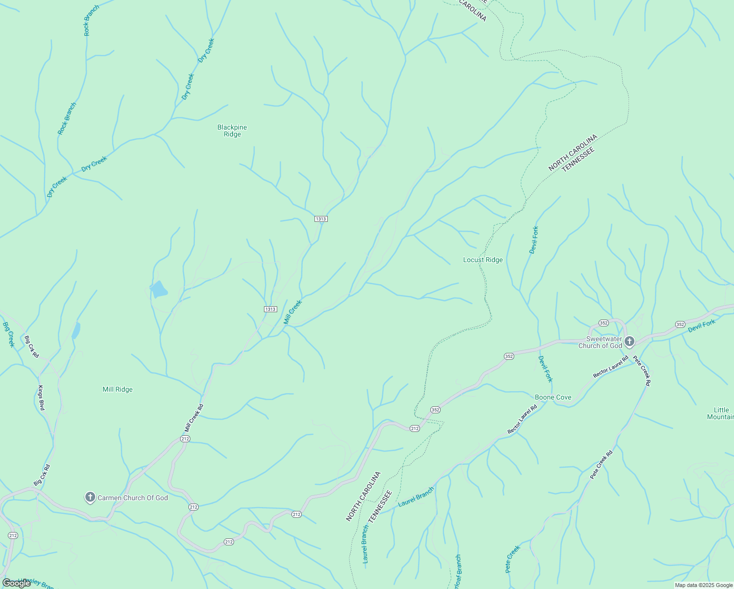map of restaurants, bars, coffee shops, grocery stores, and more near 504 Joe Shelton Road in Marshall