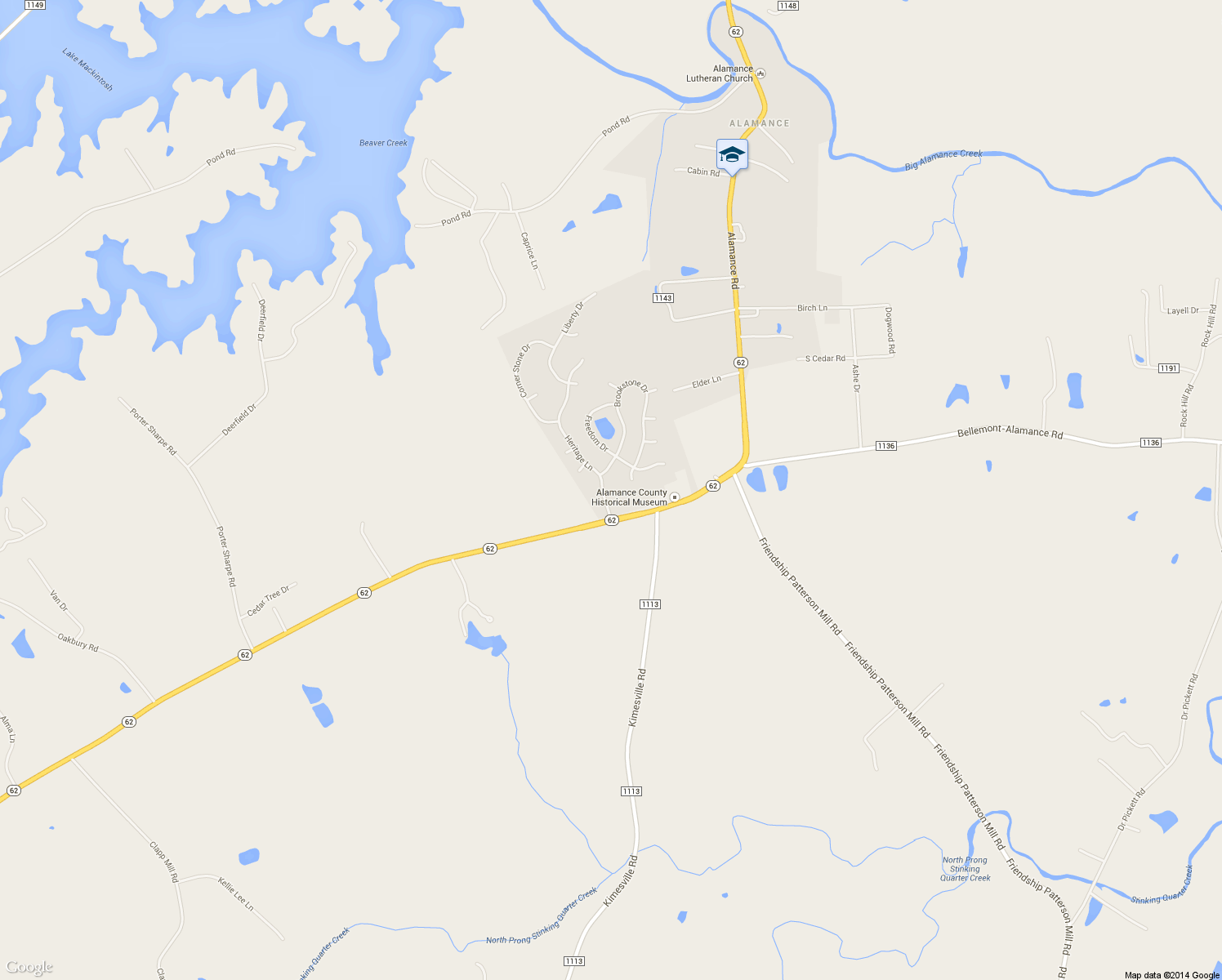 map of restaurants, bars, coffee shops, grocery stores, and more near 3238 Heritage Lane in Burlington