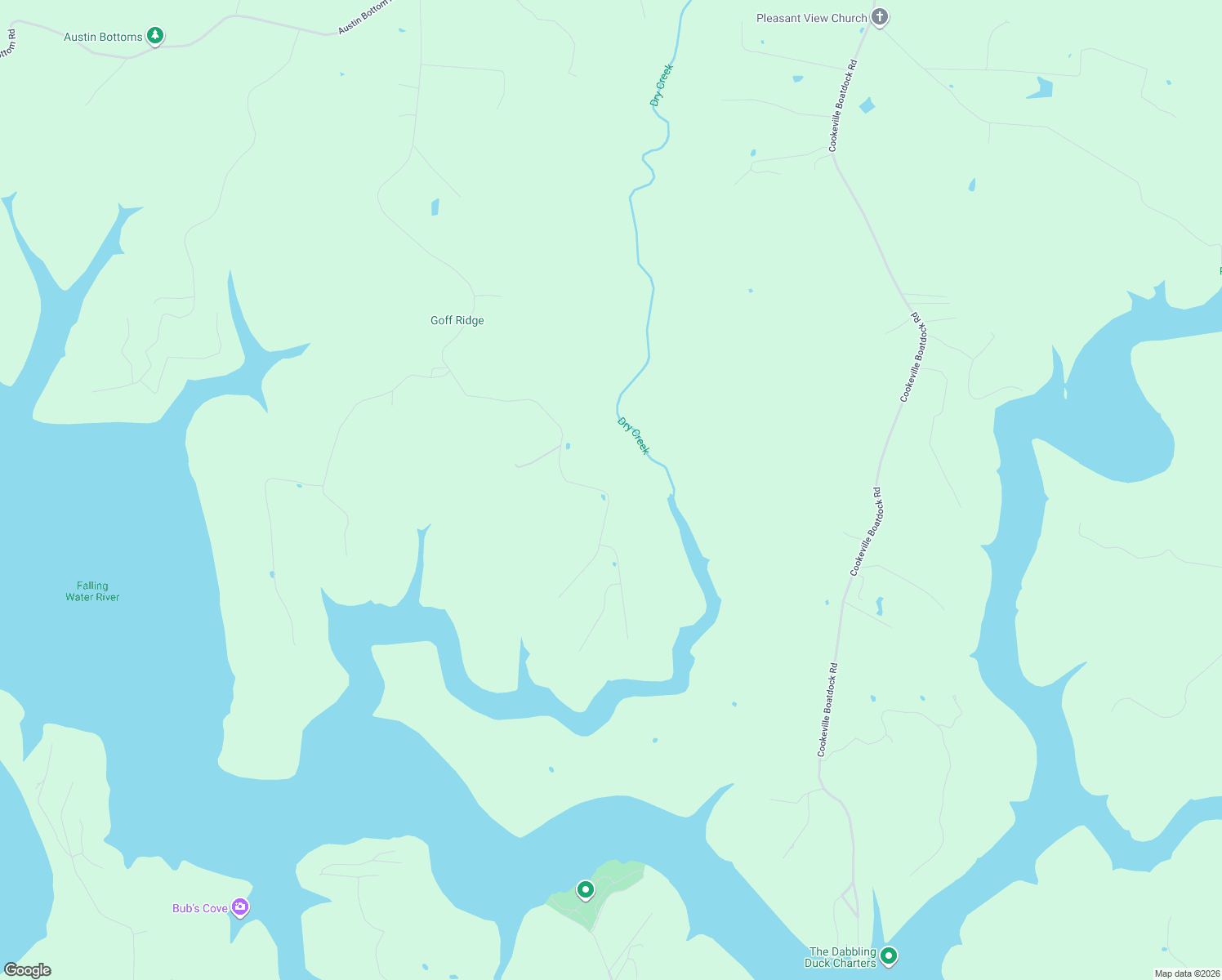 map of restaurants, bars, coffee shops, grocery stores, and more near 11190 H O Allison Road in Baxter