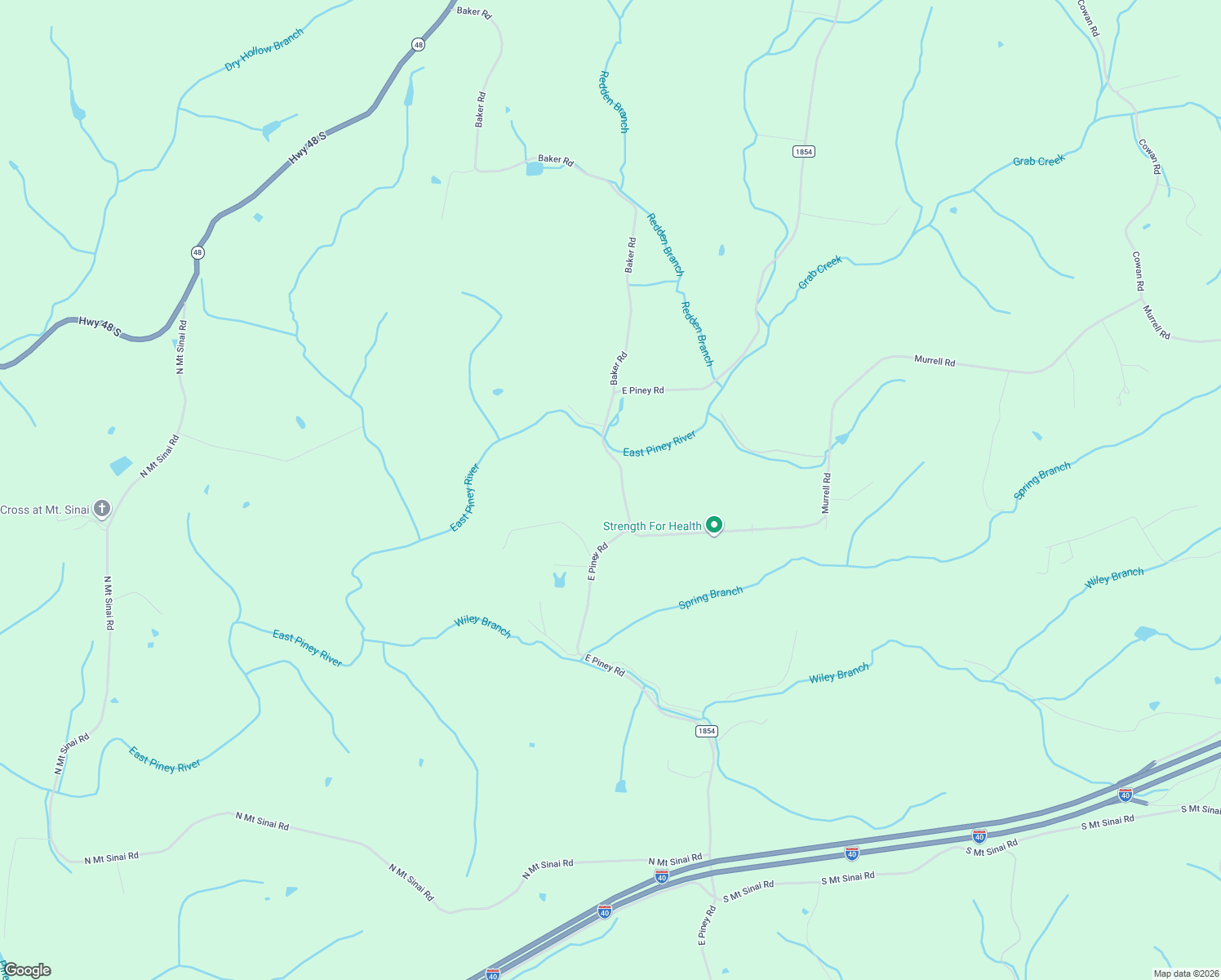 map of restaurants, bars, coffee shops, grocery stores, and more near 990 East Piney Road in Dickson