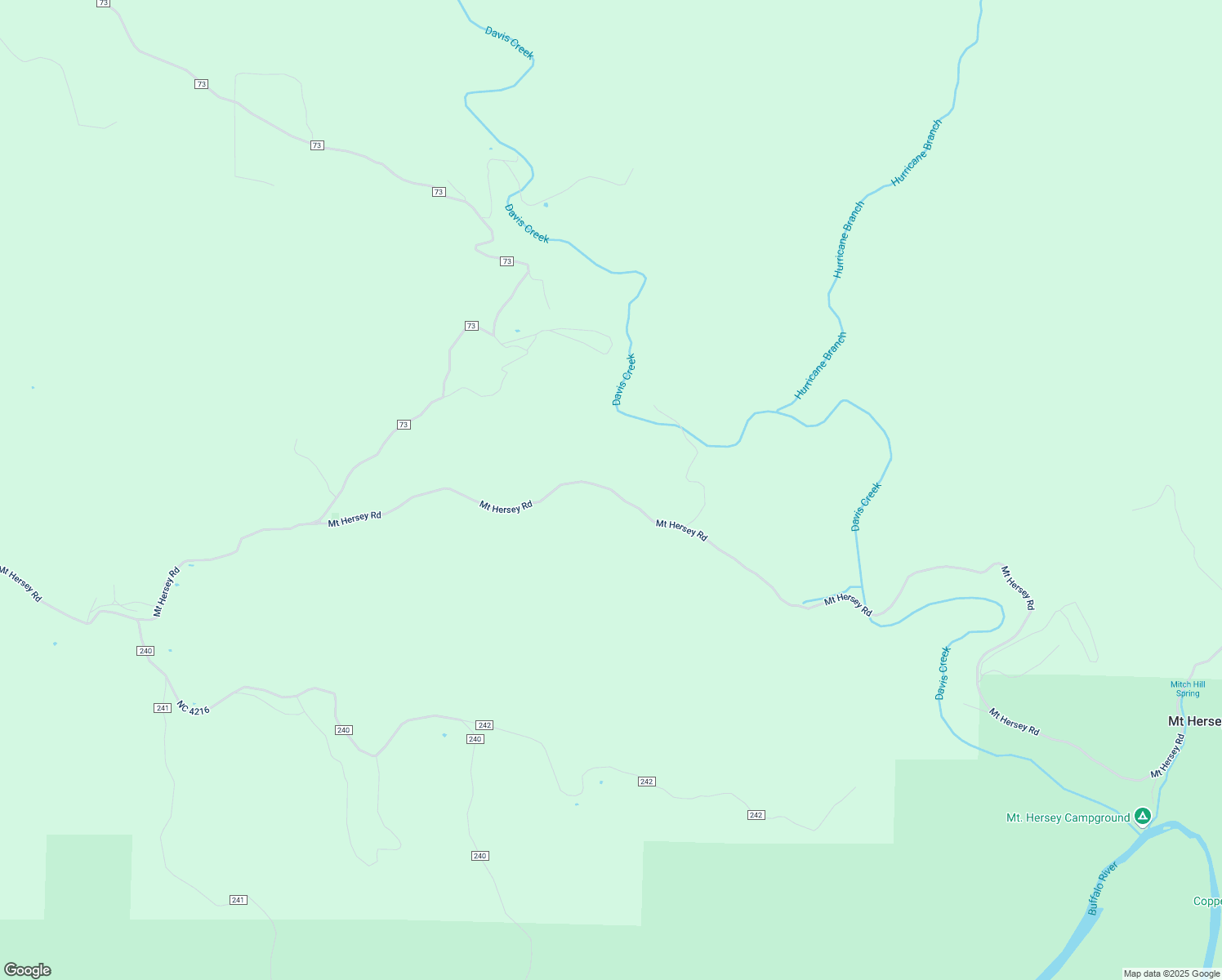 map of restaurants, bars, coffee shops, grocery stores, and more near Mount Hersey Road in Western Grove