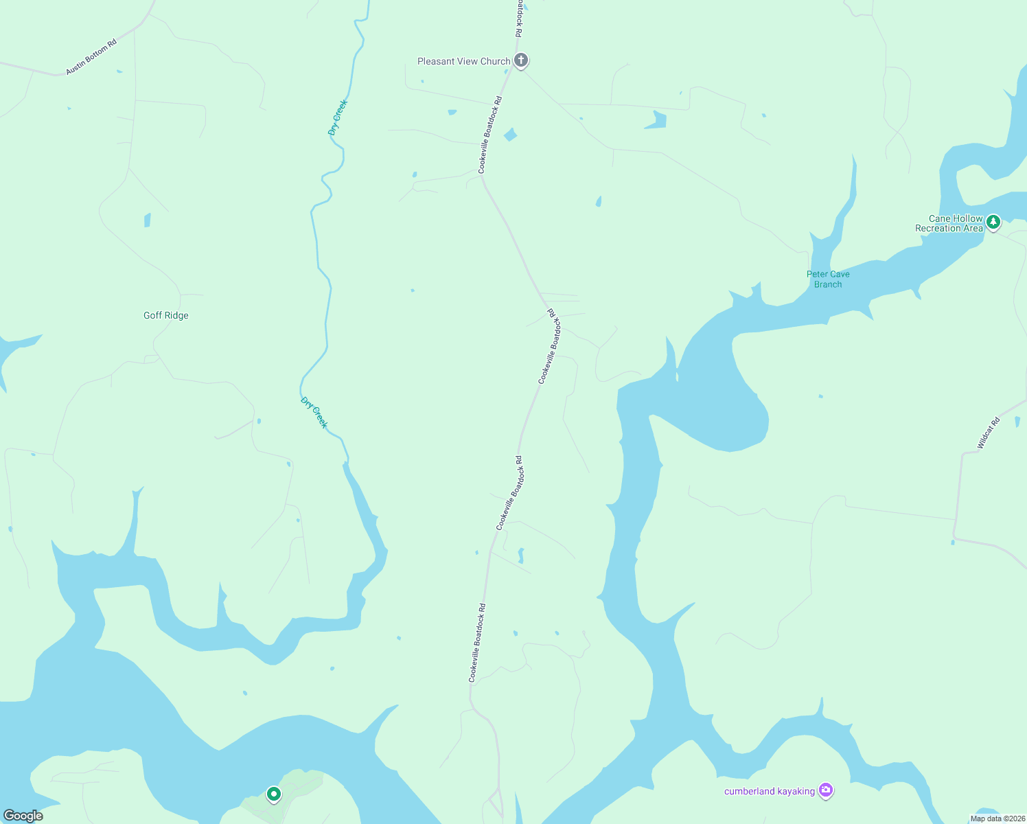 map of restaurants, bars, coffee shops, grocery stores, and more near 12159 Cookeville Boatdock Road in Baxter