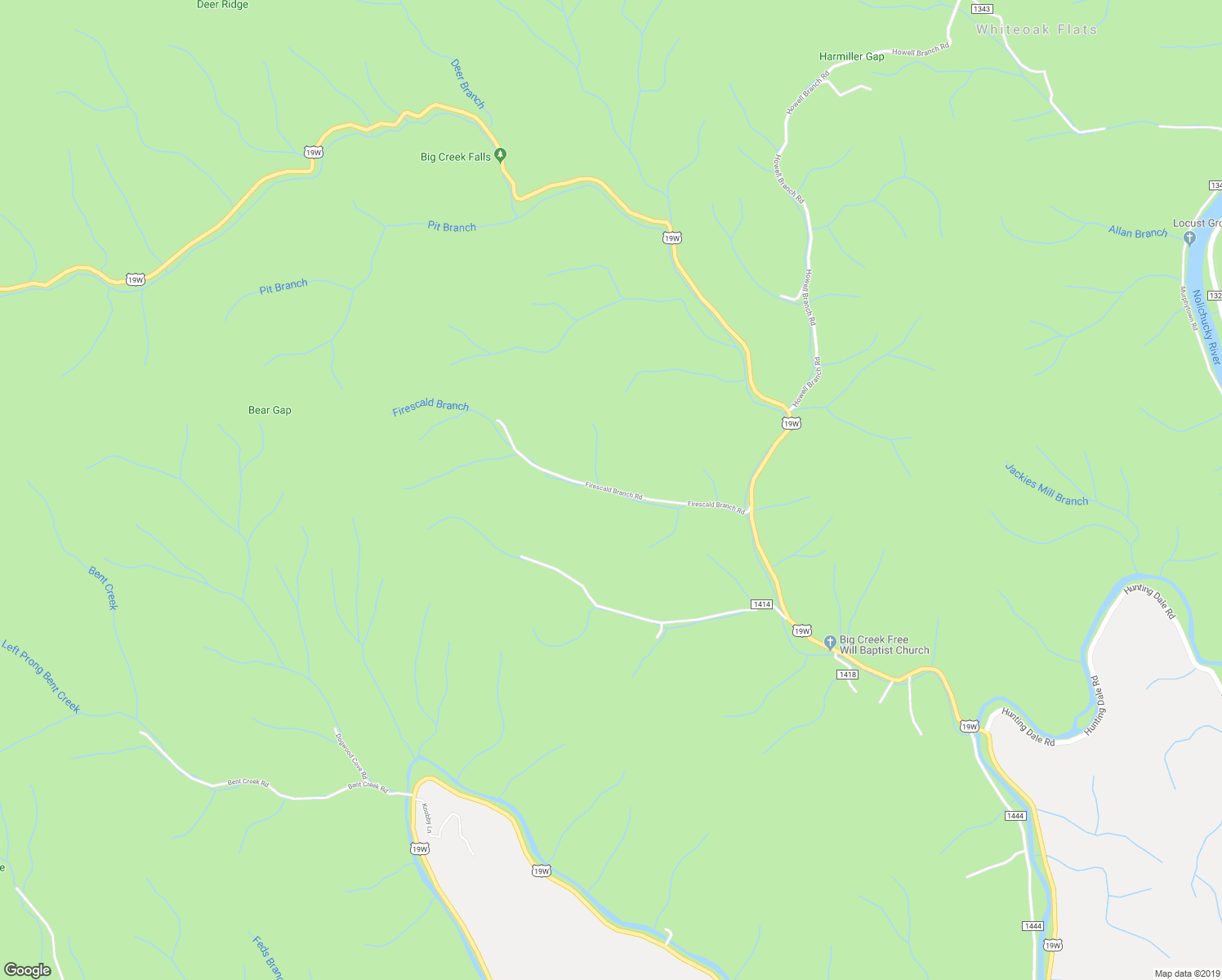 map of restaurants, bars, coffee shops, grocery stores, and more near Firescald Branch Road in Burnsville