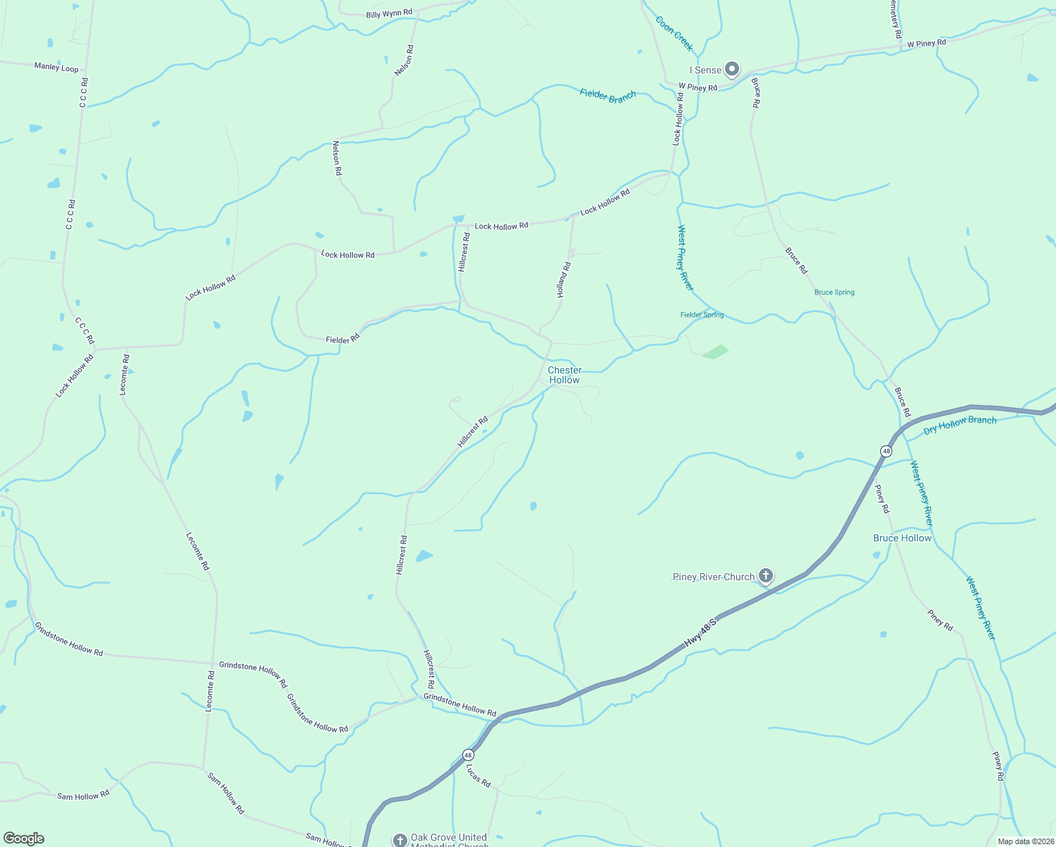 map of restaurants, bars, coffee shops, grocery stores, and more near 1348 Hillcrest Road in Dickson