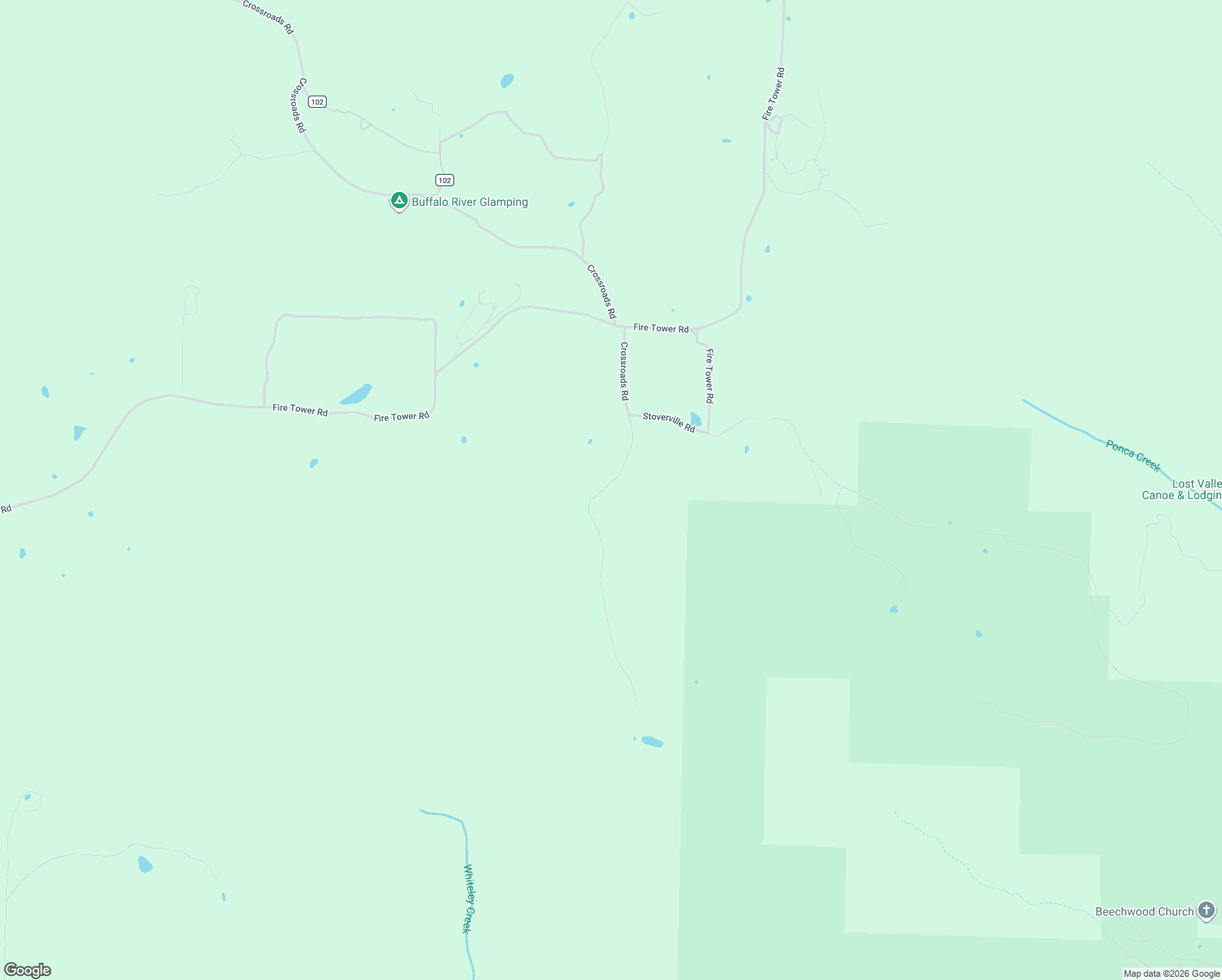 map of restaurants, bars, coffee shops, grocery stores, and more near Crossroads Road in Kingston