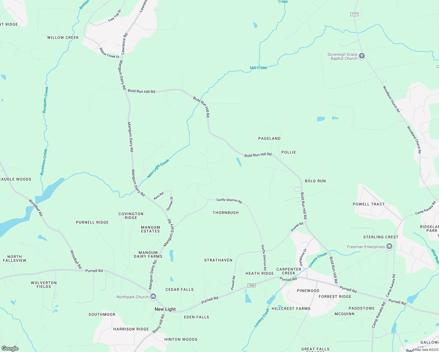 map of restaurants, bars, coffee shops, grocery stores, and more near 9008 Meadow Pointe Court in Wake Forest