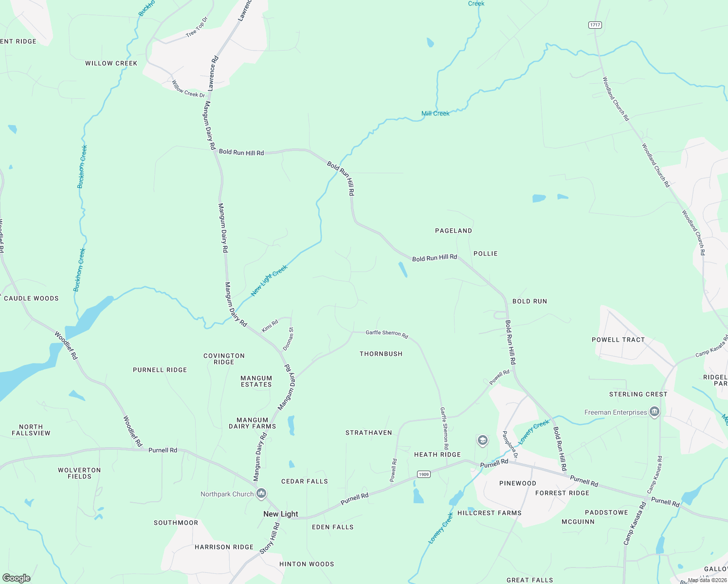 map of restaurants, bars, coffee shops, grocery stores, and more near 9008 Meadow Pointe Court in Wake Forest
