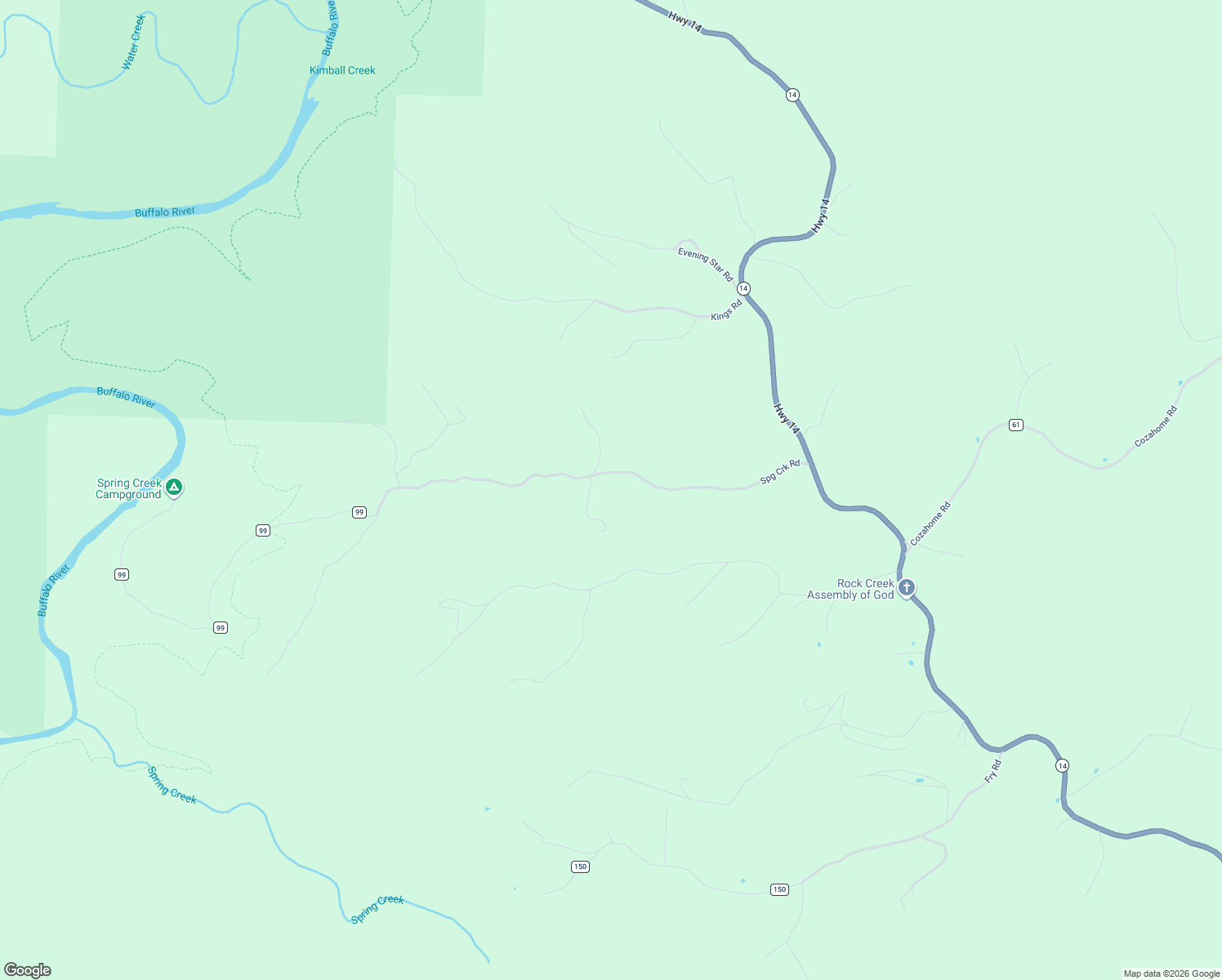 map of restaurants, bars, coffee shops, grocery stores, and more near 770 Spring Creek Road in Harriet