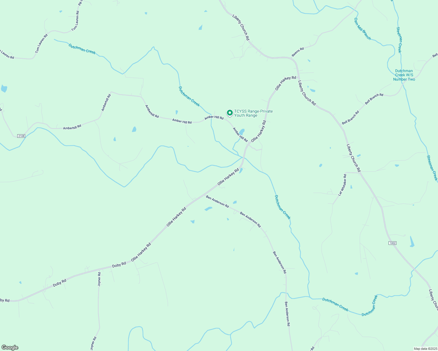 map of restaurants, bars, coffee shops, grocery stores, and more near 590 Ollie Harkey Road in Mocksville
