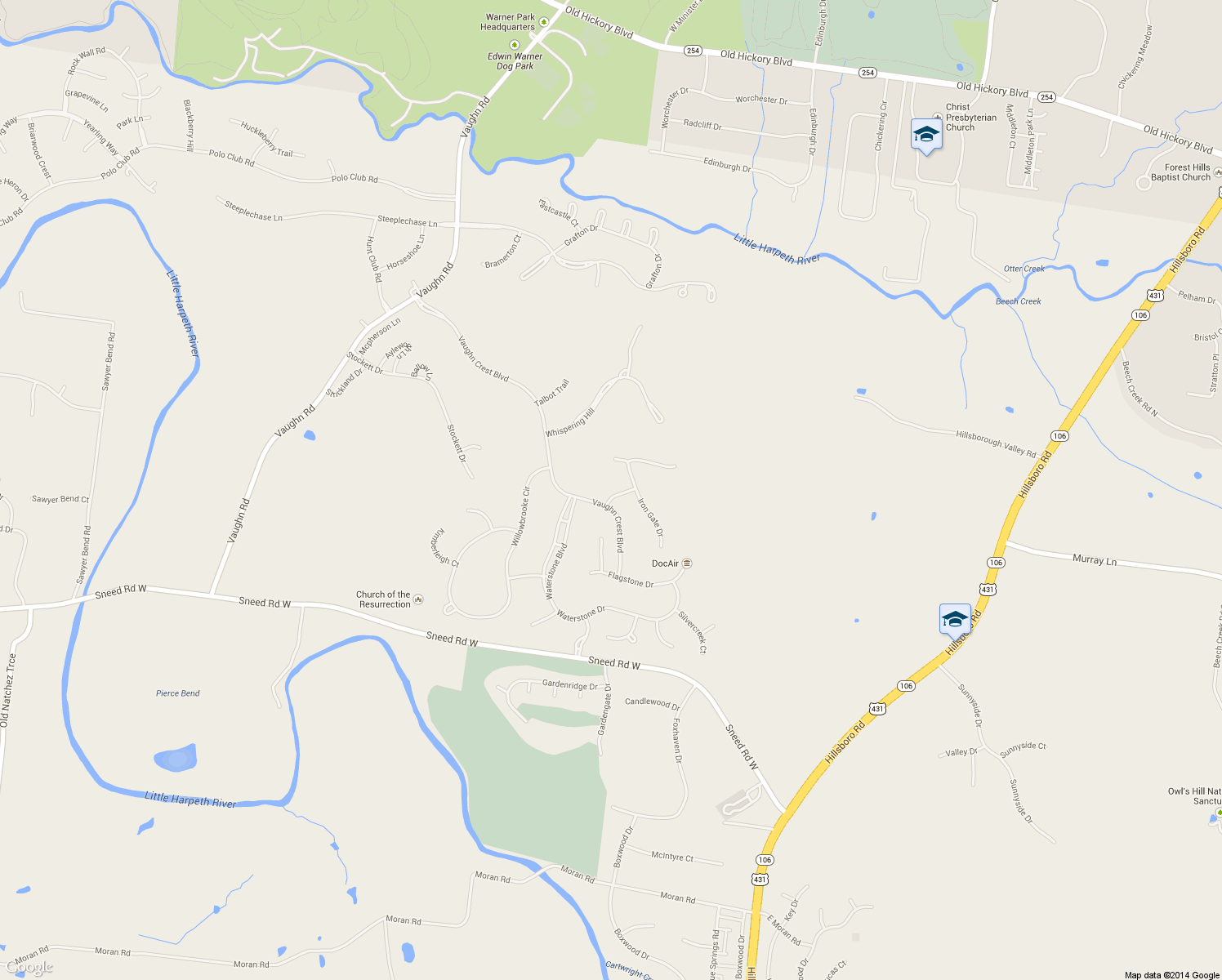map of restaurants, bars, coffee shops, grocery stores, and more near 1200 Talon Way in Franklin