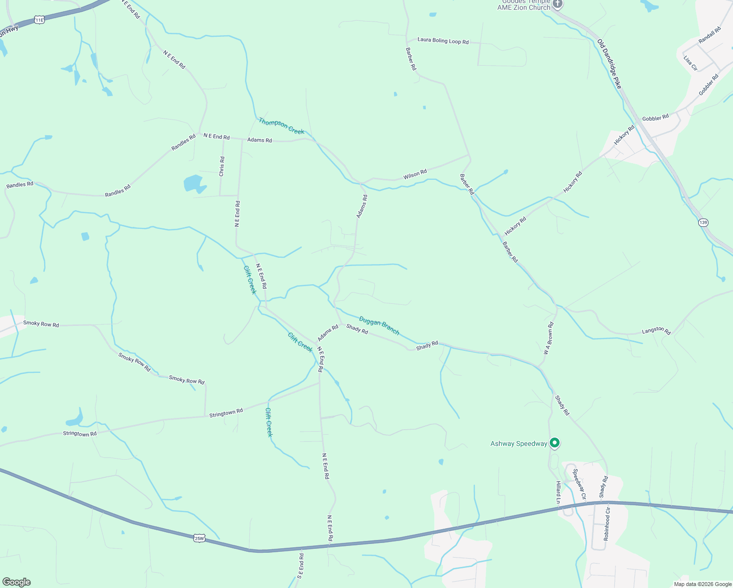 map of restaurants, bars, coffee shops, grocery stores, and more near 5170 Stiles Lane in Strawberry Plains