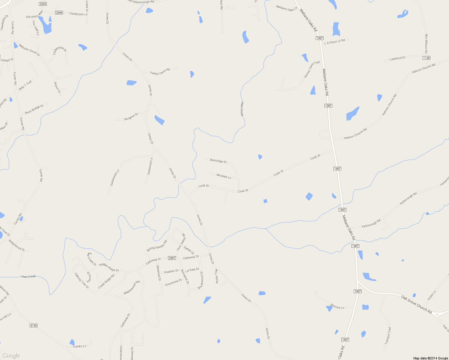 map of restaurants, bars, coffee shops, grocery stores, and more near 3555 Windale Lane in Mebane