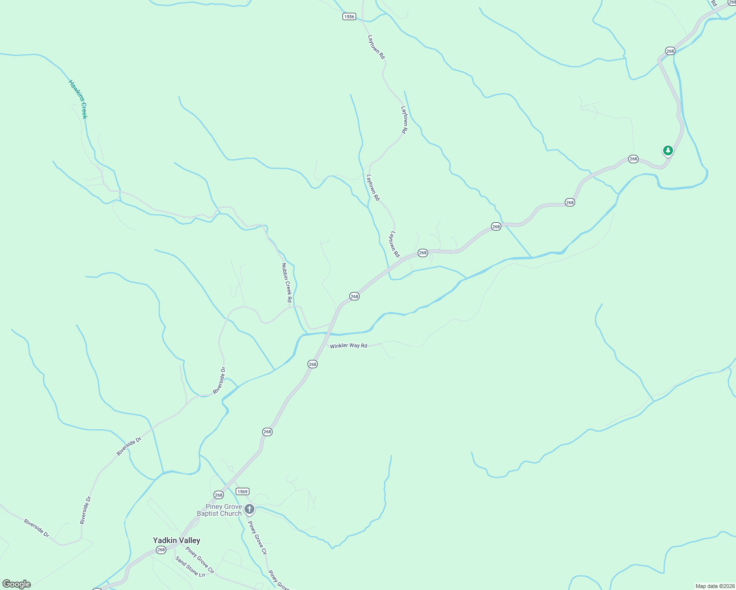 map of restaurants, bars, coffee shops, grocery stores, and more near 3089 North Carolina 268 in Lenoir
