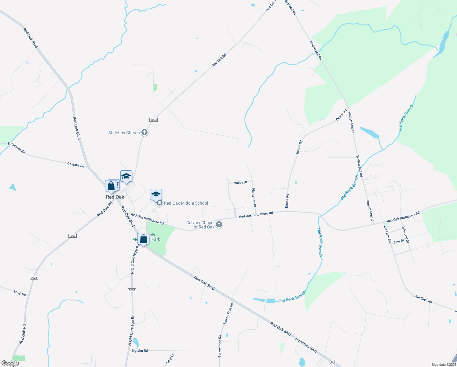 map of restaurants, bars, coffee shops, grocery stores, and more near 4980 Shepherds Way Dr in Battleboro