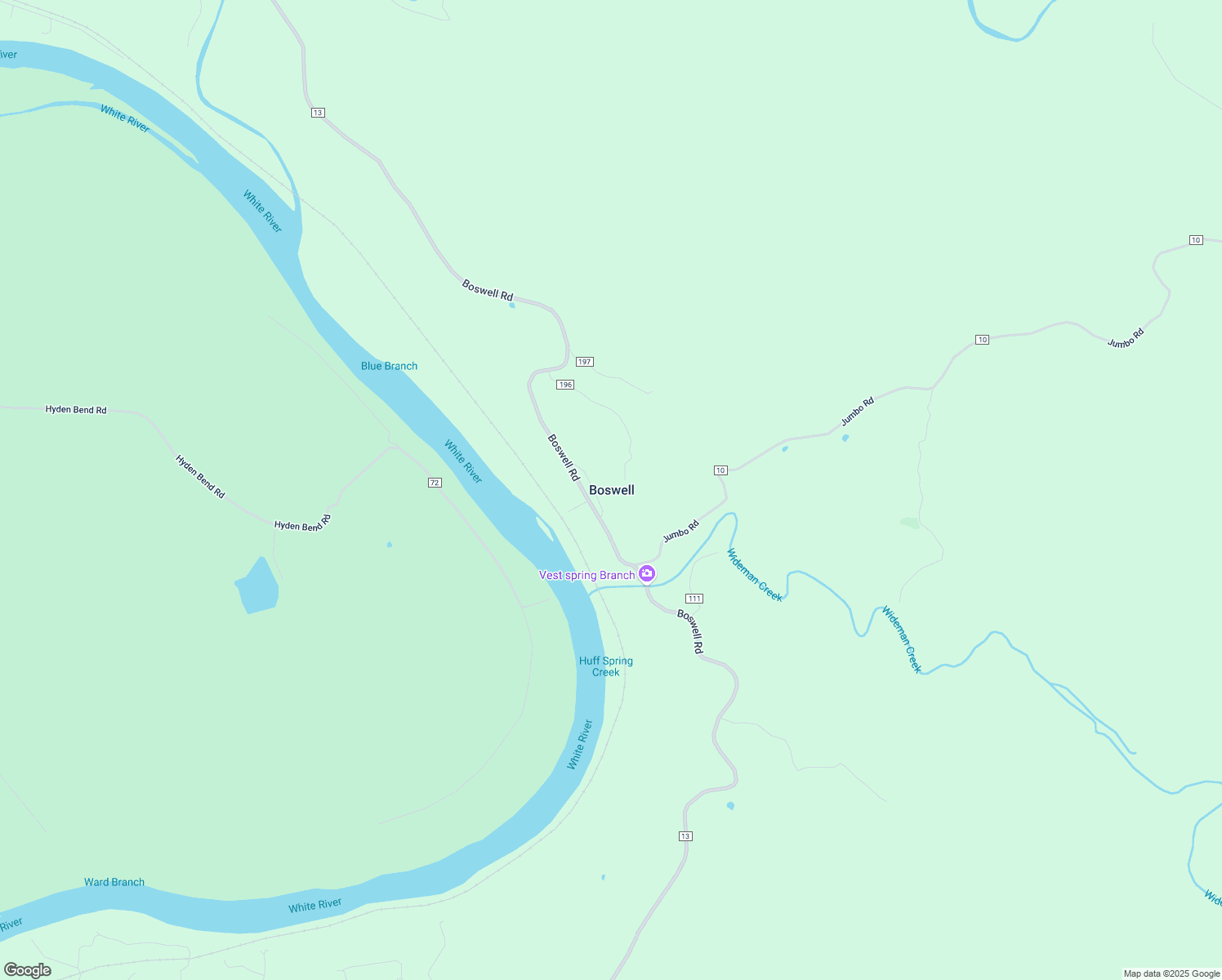 map of restaurants, bars, coffee shops, grocery stores, and more near 9365 Boswell Road in Melbourne