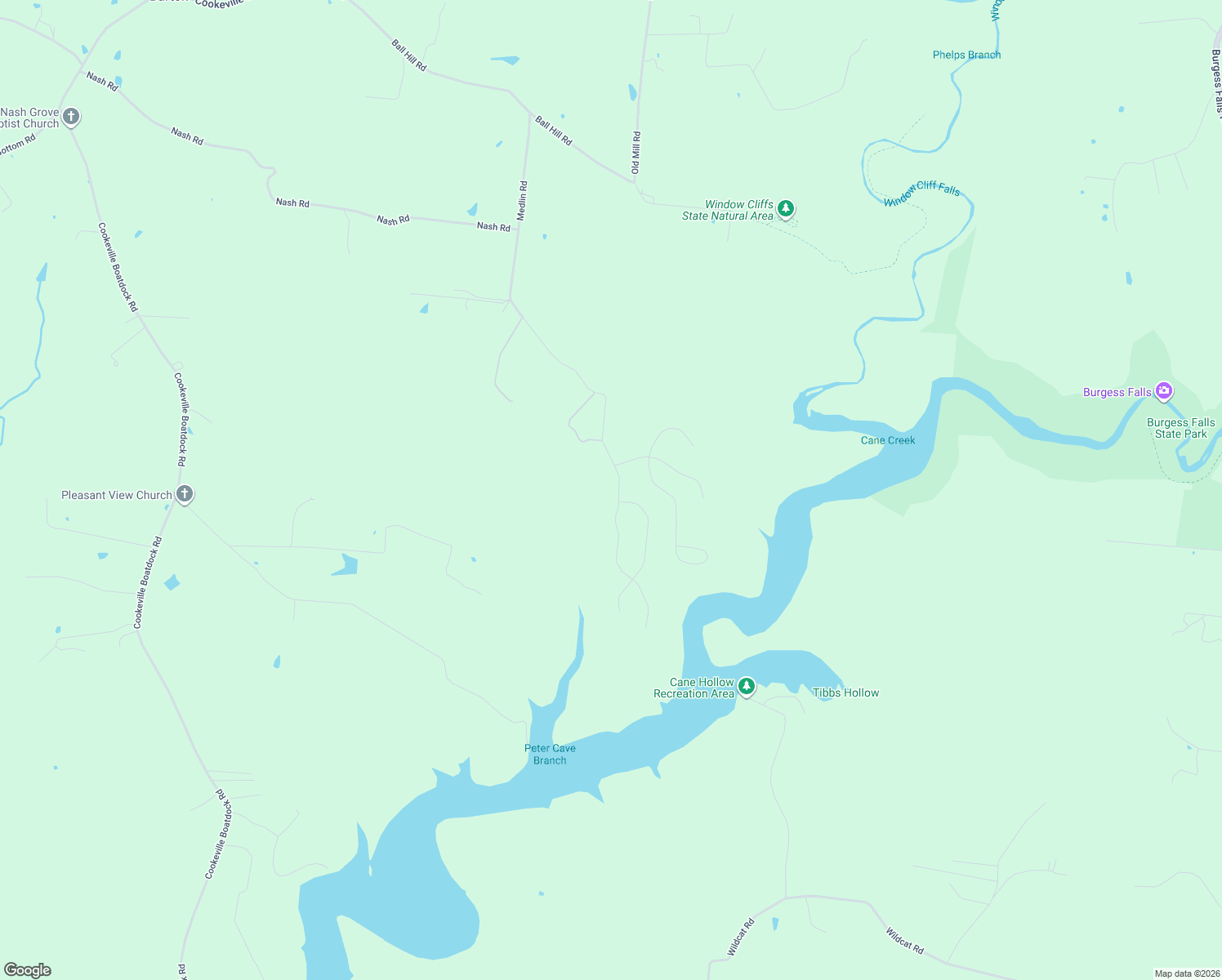 map of restaurants, bars, coffee shops, grocery stores, and more near 9233 Medlin Rd in Baxter